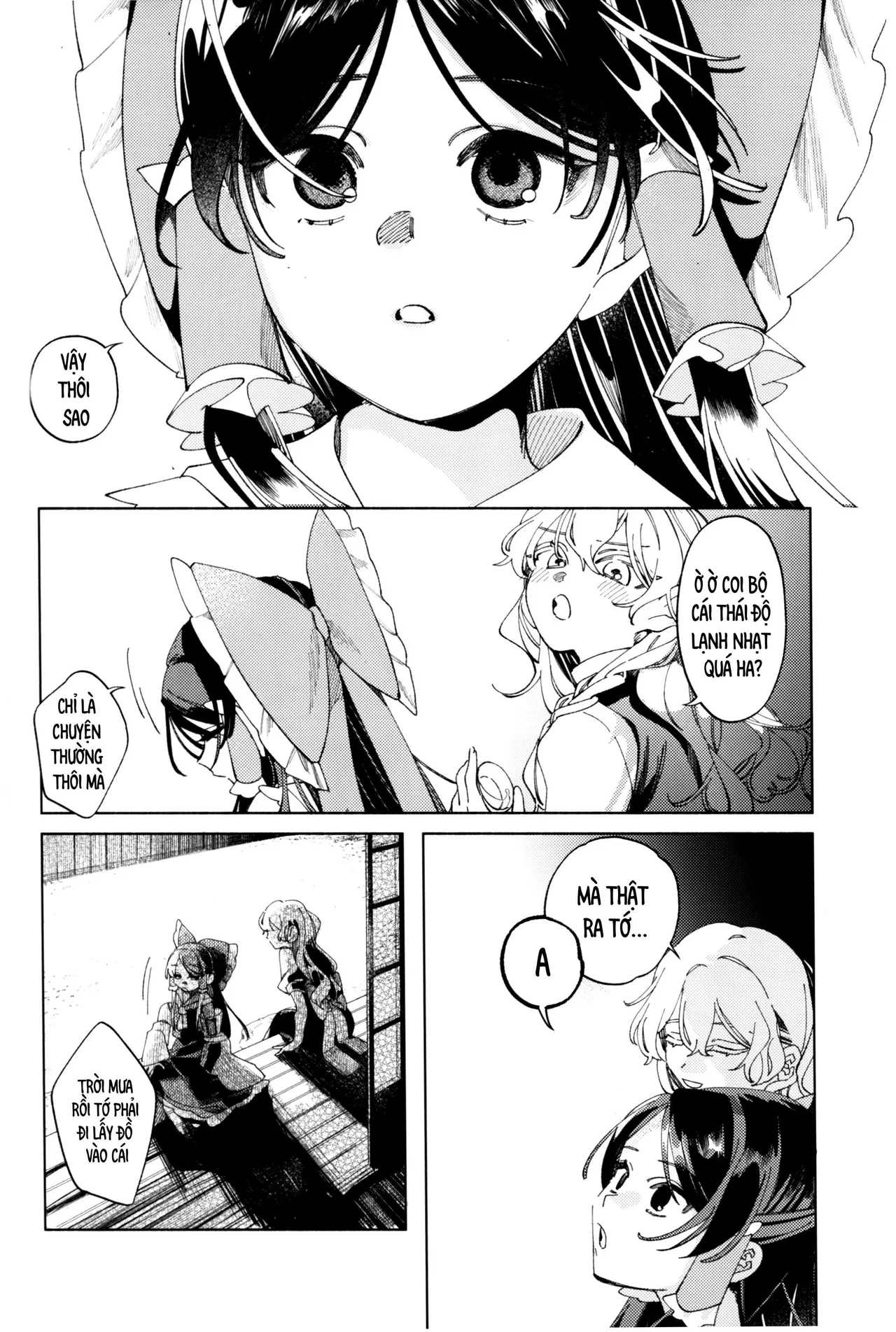 (Kouroumu 11) [Mochi Mochi Tama Roll. (Shichimi)] Shoujo no Owari no Gensoukyou   少女终结的幻想乡 (Touhou Project) [Vietnamese] [Bản dịch do AkiHide] image number 6