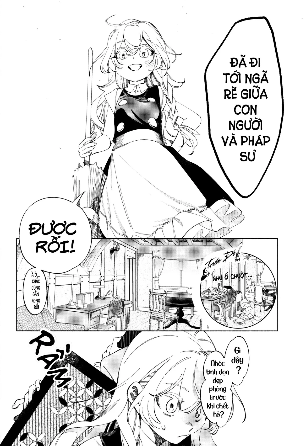 (Kouroumu 11) [Mochi Mochi Tama Roll. (Shichimi)] Shoujo no Owari no Gensoukyou   少女终结的幻想乡 (Touhou Project) [Vietnamese] [Bản dịch do AkiHide] image number 14