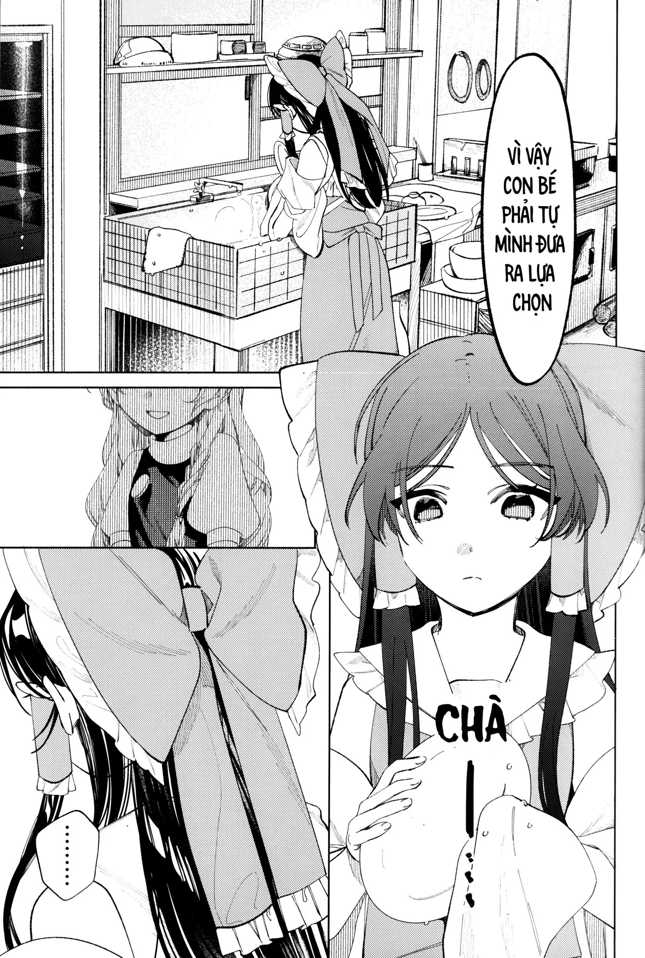 (Kouroumu 11) [Mochi Mochi Tama Roll. (Shichimi)] Shoujo no Owari no Gensoukyou   少女终结的幻想乡 (Touhou Project) [Vietnamese] [Bản dịch do AkiHide] image number 21