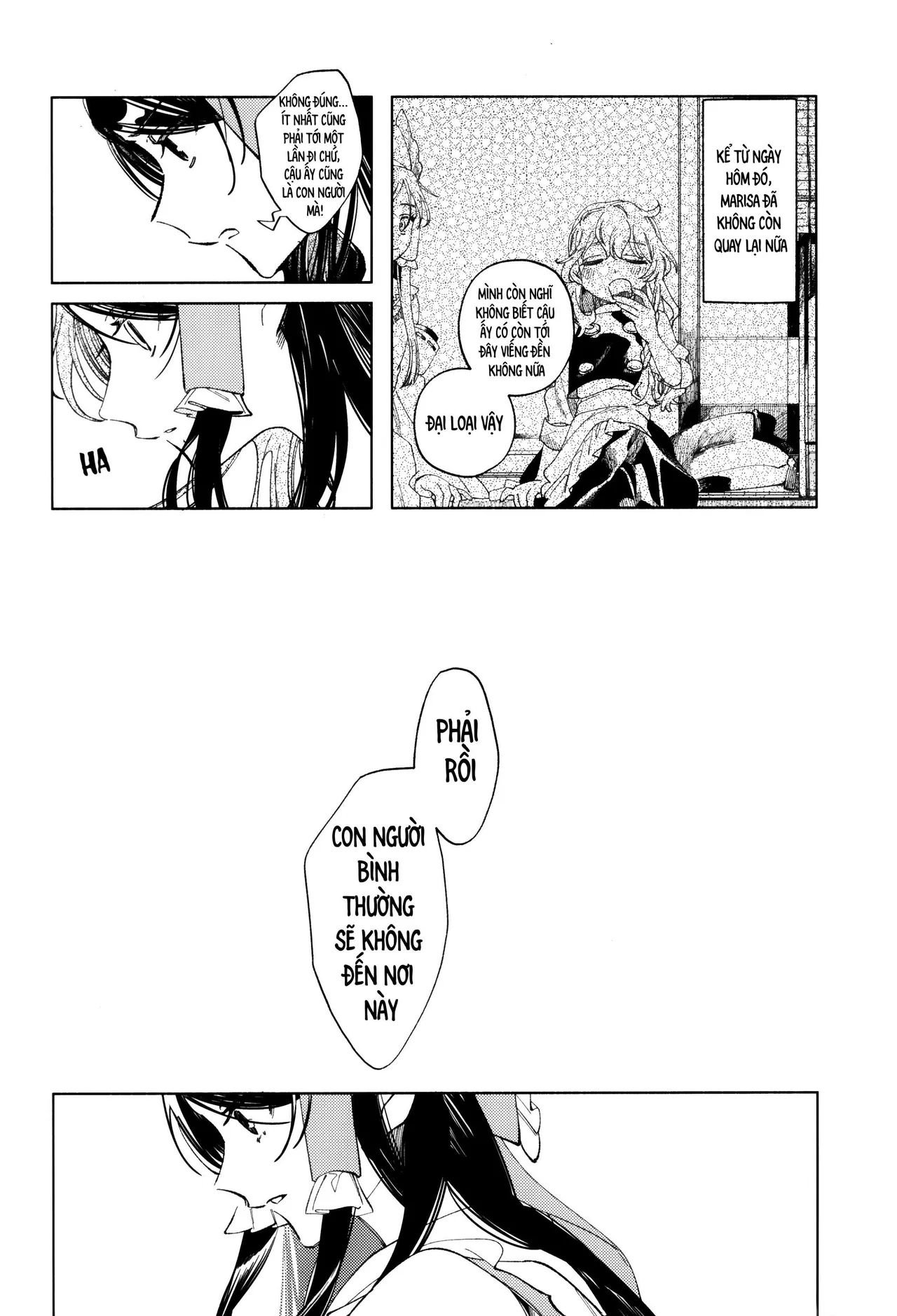 (Kouroumu 11) [Mochi Mochi Tama Roll. (Shichimi)] Shoujo no Owari no Gensoukyou   少女终结的幻想乡 (Touhou Project) [Vietnamese] [Bản dịch do AkiHide] image number 22