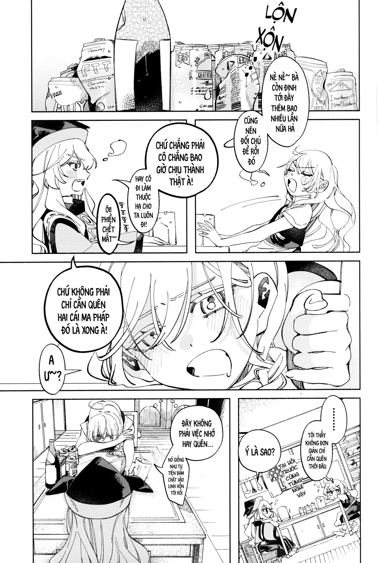 (Kouroumu 11) [Mochi Mochi Tama Roll. (Shichimi)] Shoujo no Owari no Gensoukyou   少女终结的幻想乡 (Touhou Project) [Vietnamese] [Bản dịch do AkiHide] image number 29