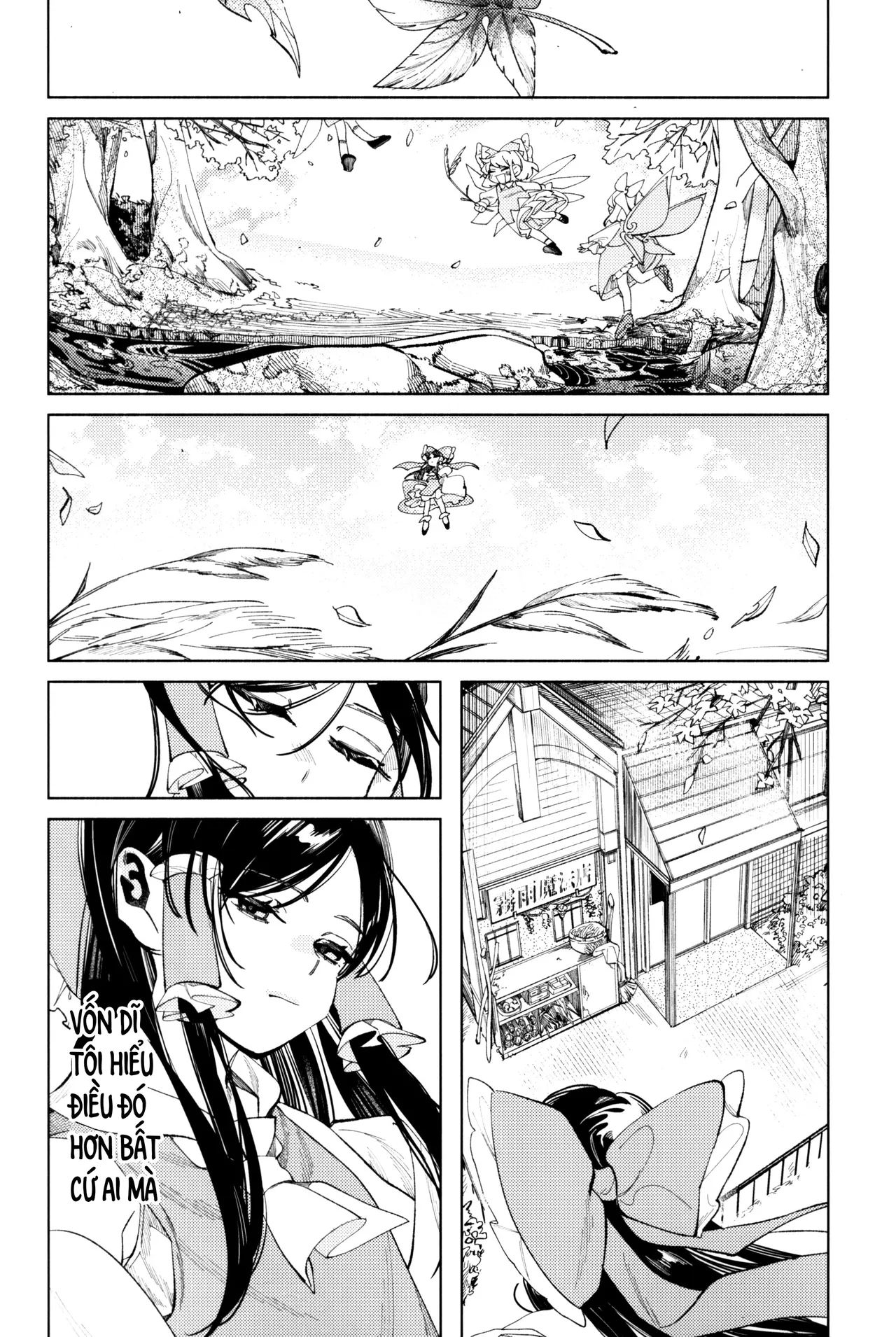 (Kouroumu 11) [Mochi Mochi Tama Roll. (Shichimi)] Shoujo no Owari no Gensoukyou   少女终结的幻想乡 (Touhou Project) [Vietnamese] [Bản dịch do AkiHide] image number 38