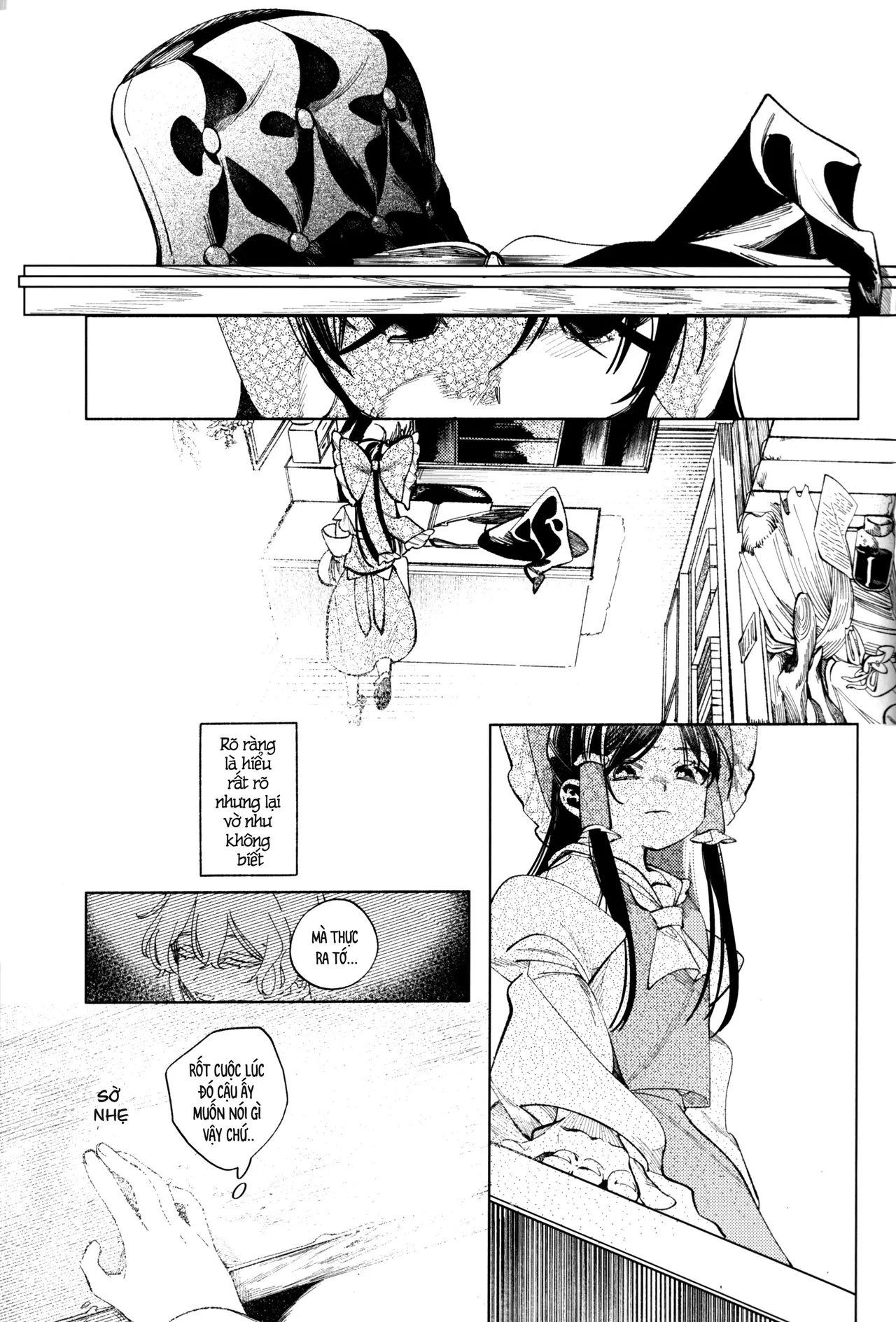 (Kouroumu 11) [Mochi Mochi Tama Roll. (Shichimi)] Shoujo no Owari no Gensoukyou   少女终结的幻想乡 (Touhou Project) [Vietnamese] [Bản dịch do AkiHide] image number 41