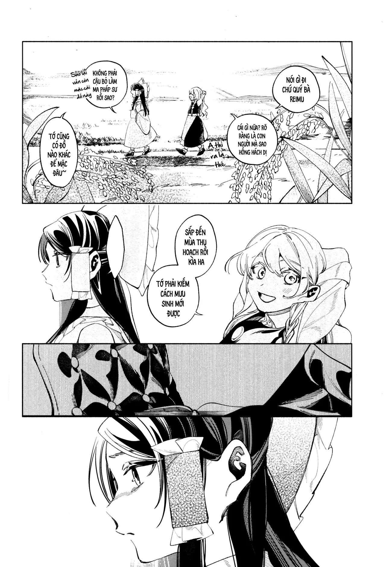 (Kouroumu 11) [Mochi Mochi Tama Roll. (Shichimi)] Shoujo no Owari no Gensoukyou   少女终结的幻想乡 (Touhou Project) [Vietnamese] [Bản dịch do AkiHide] image number 52