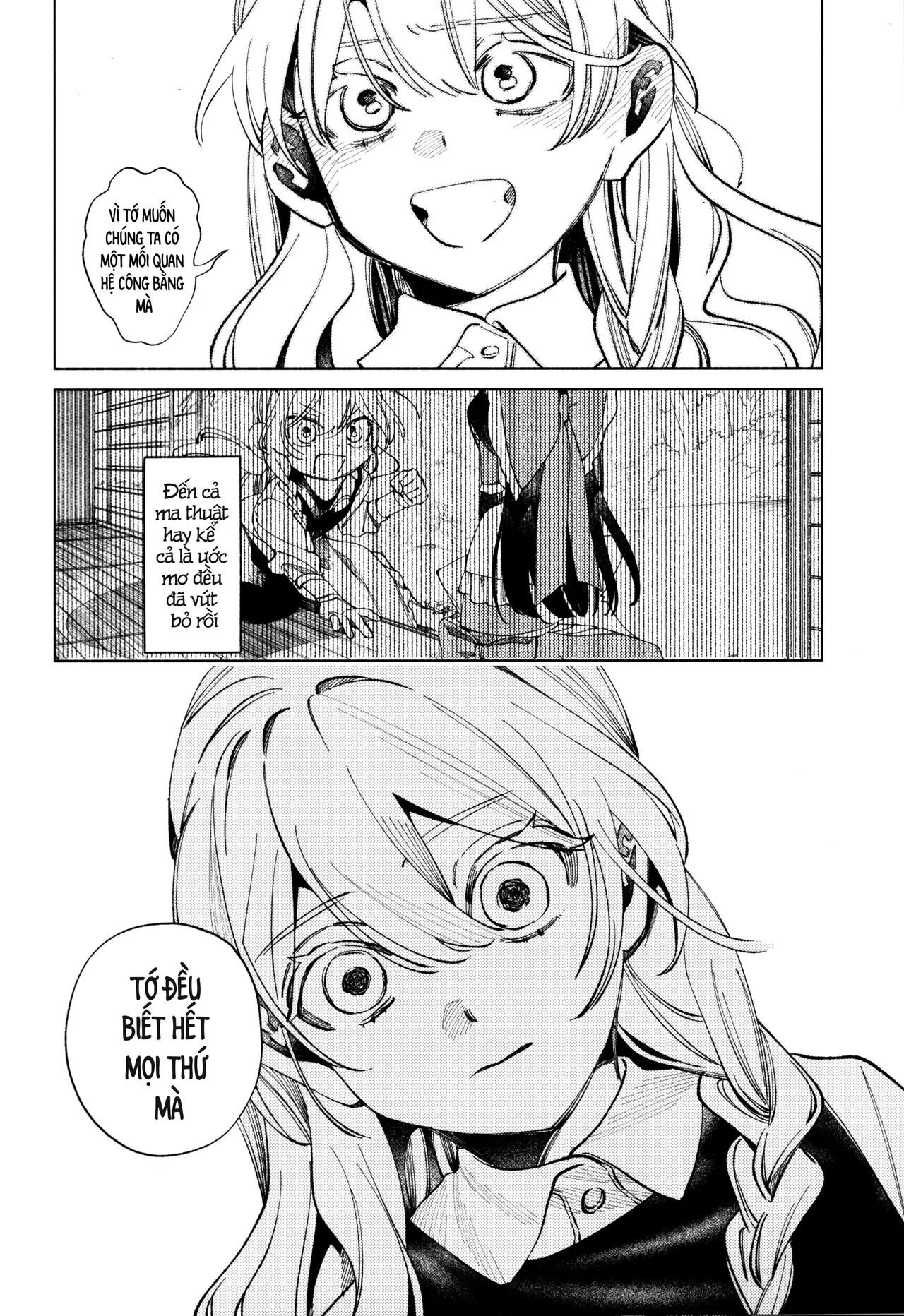 (Kouroumu 11) [Mochi Mochi Tama Roll. (Shichimi)] Shoujo no Owari no Gensoukyou   少女终结的幻想乡 (Touhou Project) [Vietnamese] [Bản dịch do AkiHide] image number 54