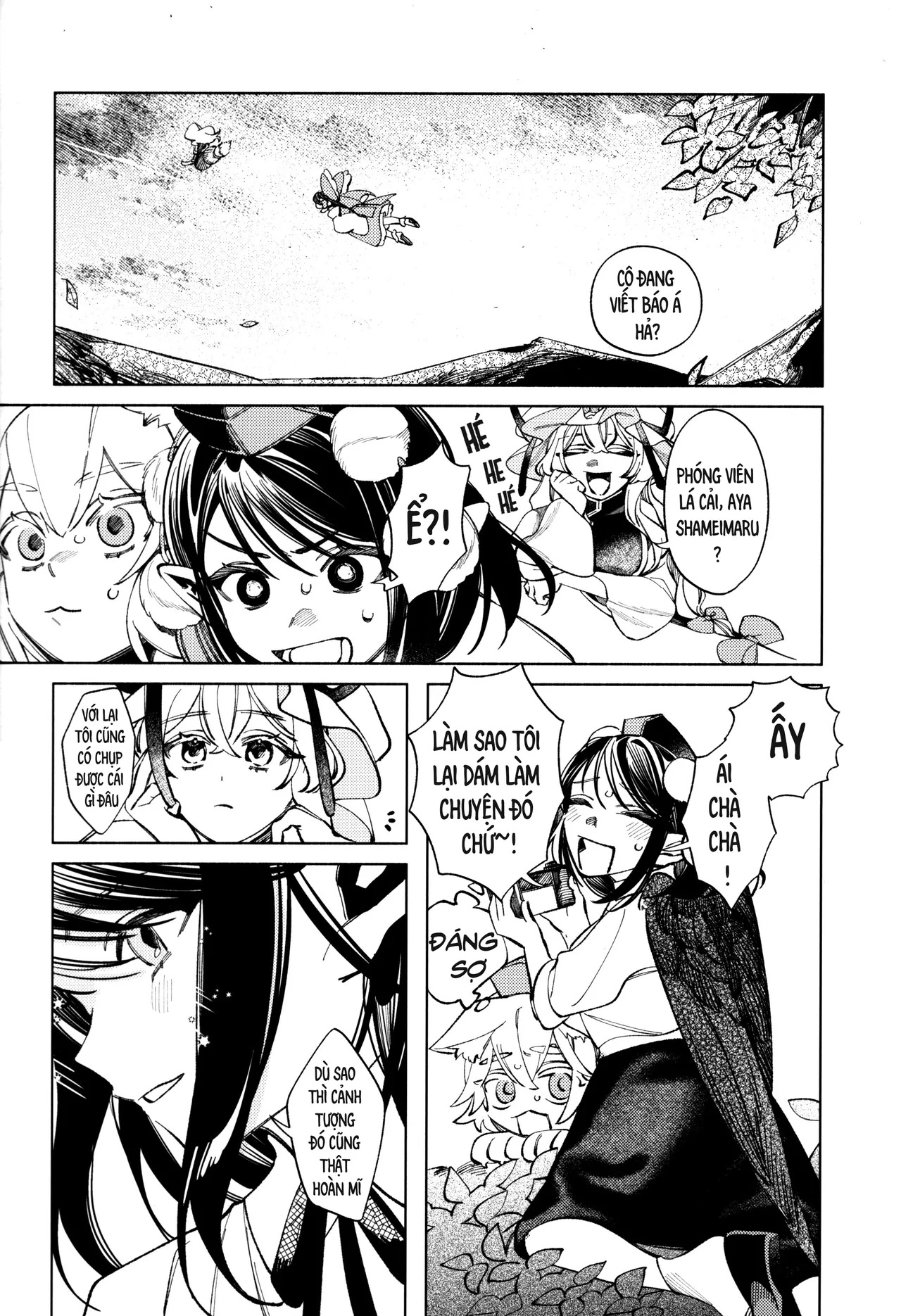 (Kouroumu 11) [Mochi Mochi Tama Roll. (Shichimi)] Shoujo no Owari no Gensoukyou   少女终结的幻想乡 (Touhou Project) [Vietnamese] [Bản dịch do AkiHide] image number 64