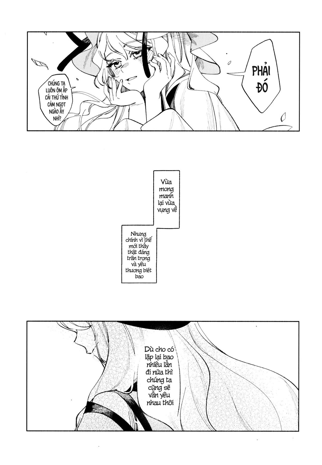 (Kouroumu 11) [Mochi Mochi Tama Roll. (Shichimi)] Shoujo no Owari no Gensoukyou   少女终结的幻想乡 (Touhou Project) [Vietnamese] [Bản dịch do AkiHide] image number 65