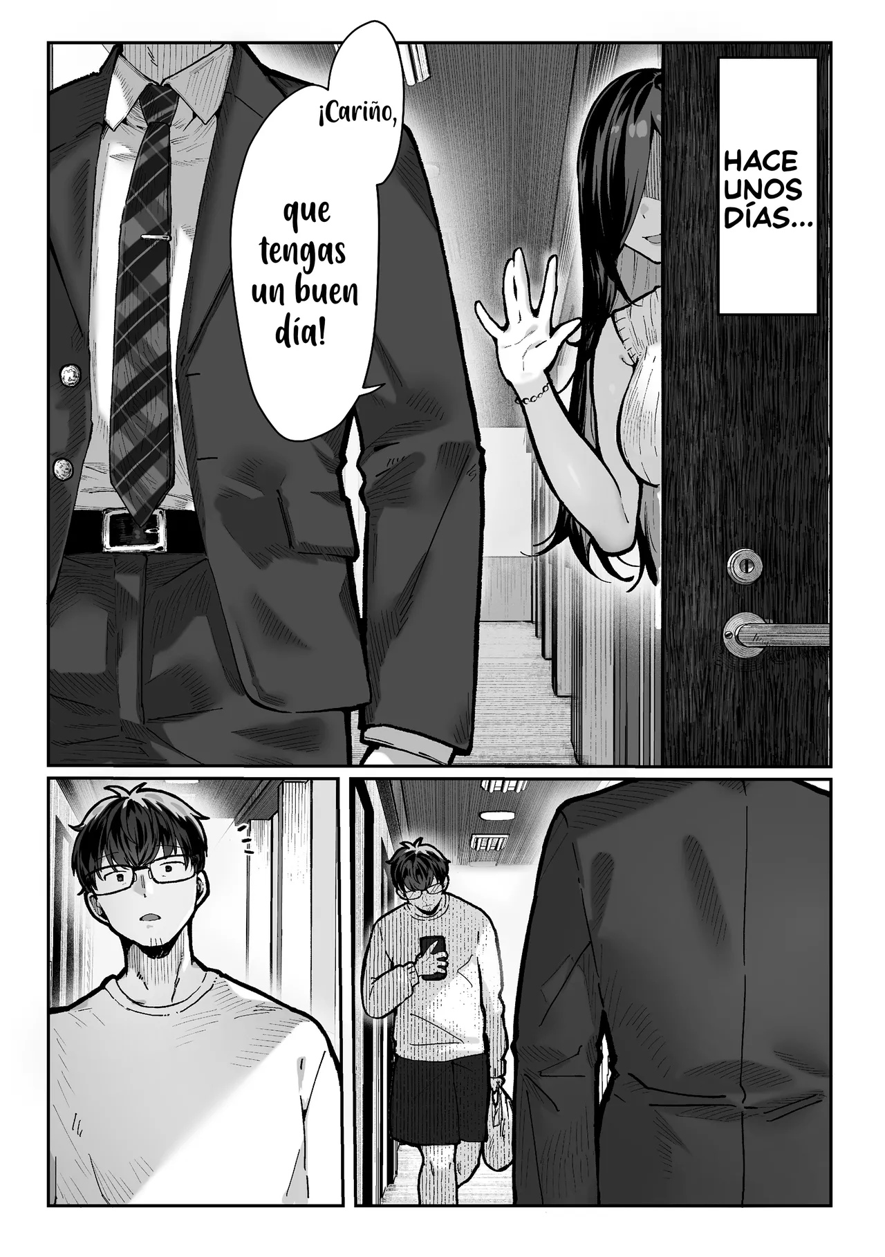 [Pirates Cat] Todoita no wa Hitozuma deshita｜La ama de casa que vino a mi puerta [Spanish] [Kotori Translations] [Decensored] image number 4