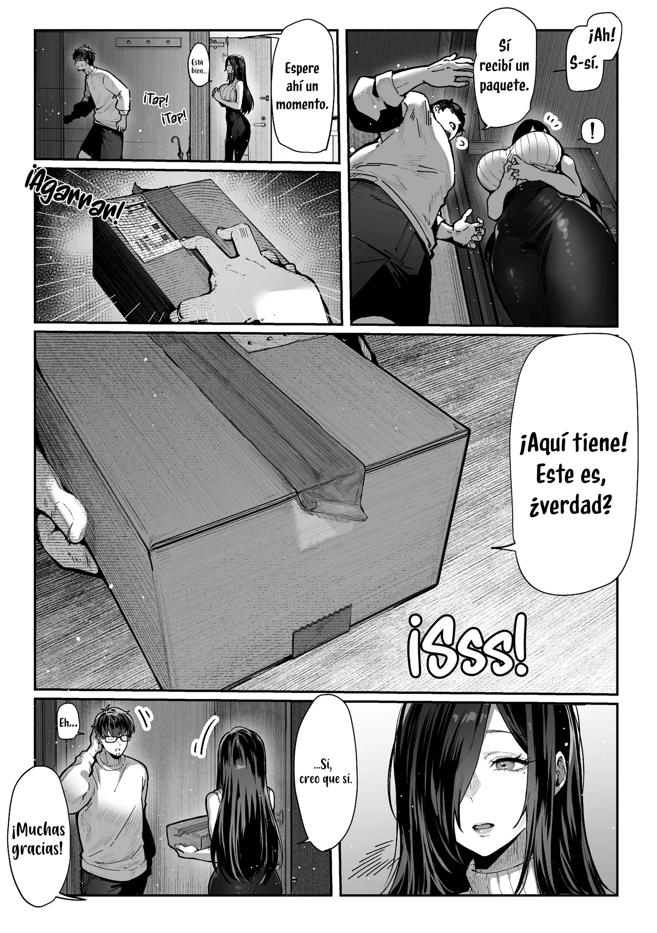 [Pirates Cat] Todoita no wa Hitozuma deshita｜La ama de casa que vino a mi puerta [Spanish] [Kotori Translations] [Decensored] image number 15