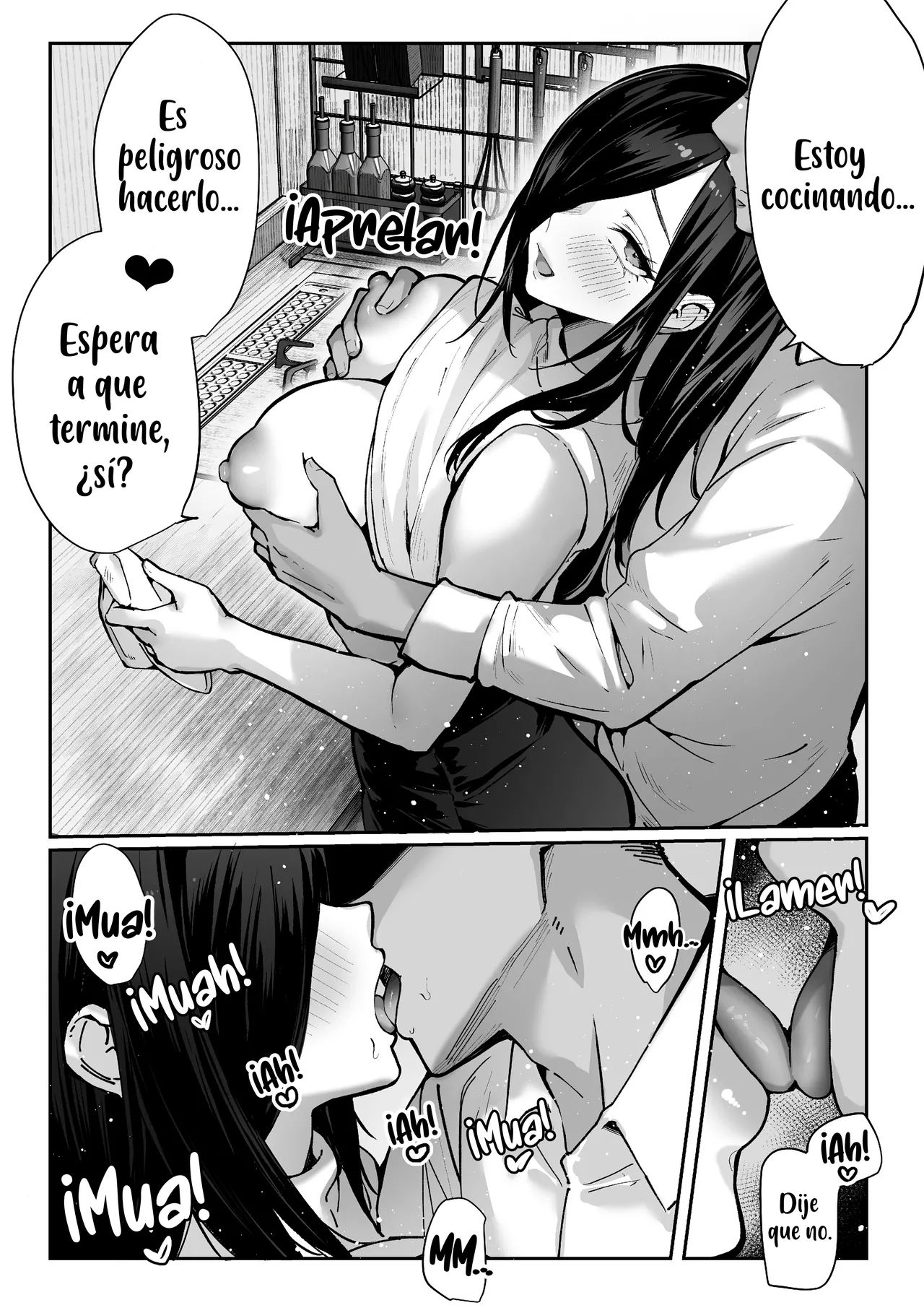 [Pirates Cat] Todoita no wa Hitozuma deshita｜La ama de casa que vino a mi puerta [Spanish] [Kotori Translations] [Decensored] image number 20