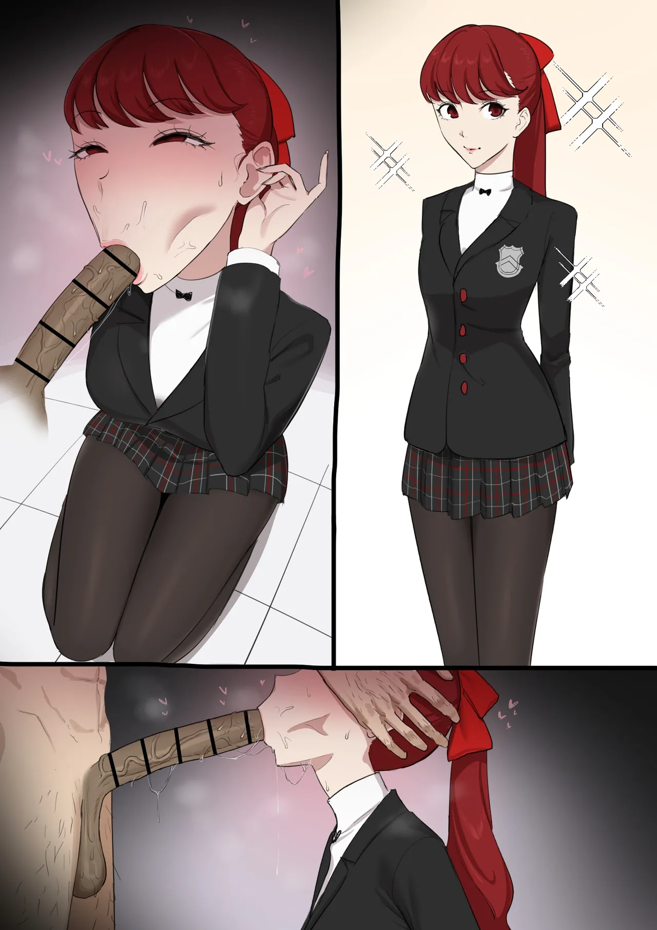 [Giga] 芳澤かすみ×鴨志田 (ペルソナ５) imagen número 6