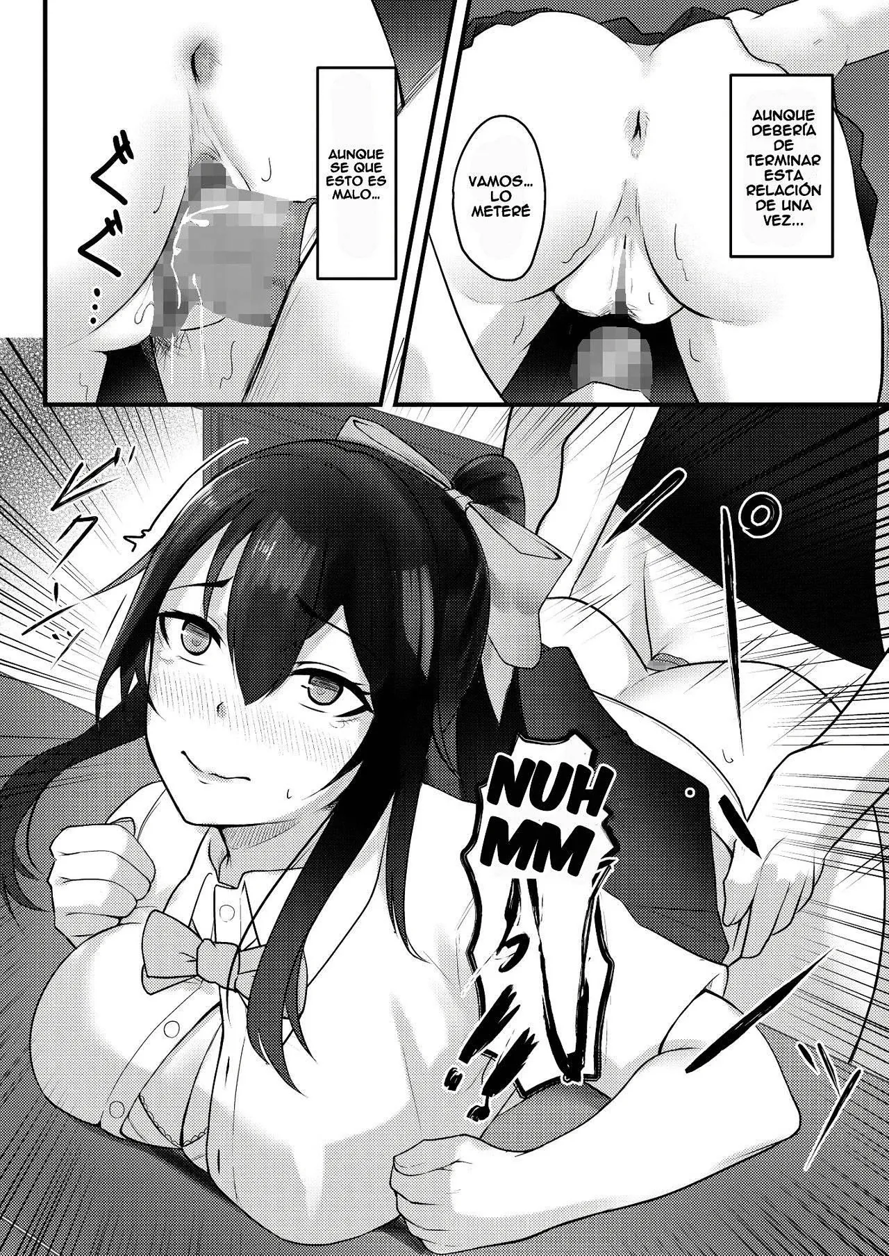 [Yokochichi Lingerie (Do-wa)] Yuujuufudan na Onnanoko ga Doukyuusei ni Netorareru Hanashi｜La Chica Indecisa es Infiel con su Compañero de Clase [Spanish] [Leisure] 画像番号 13