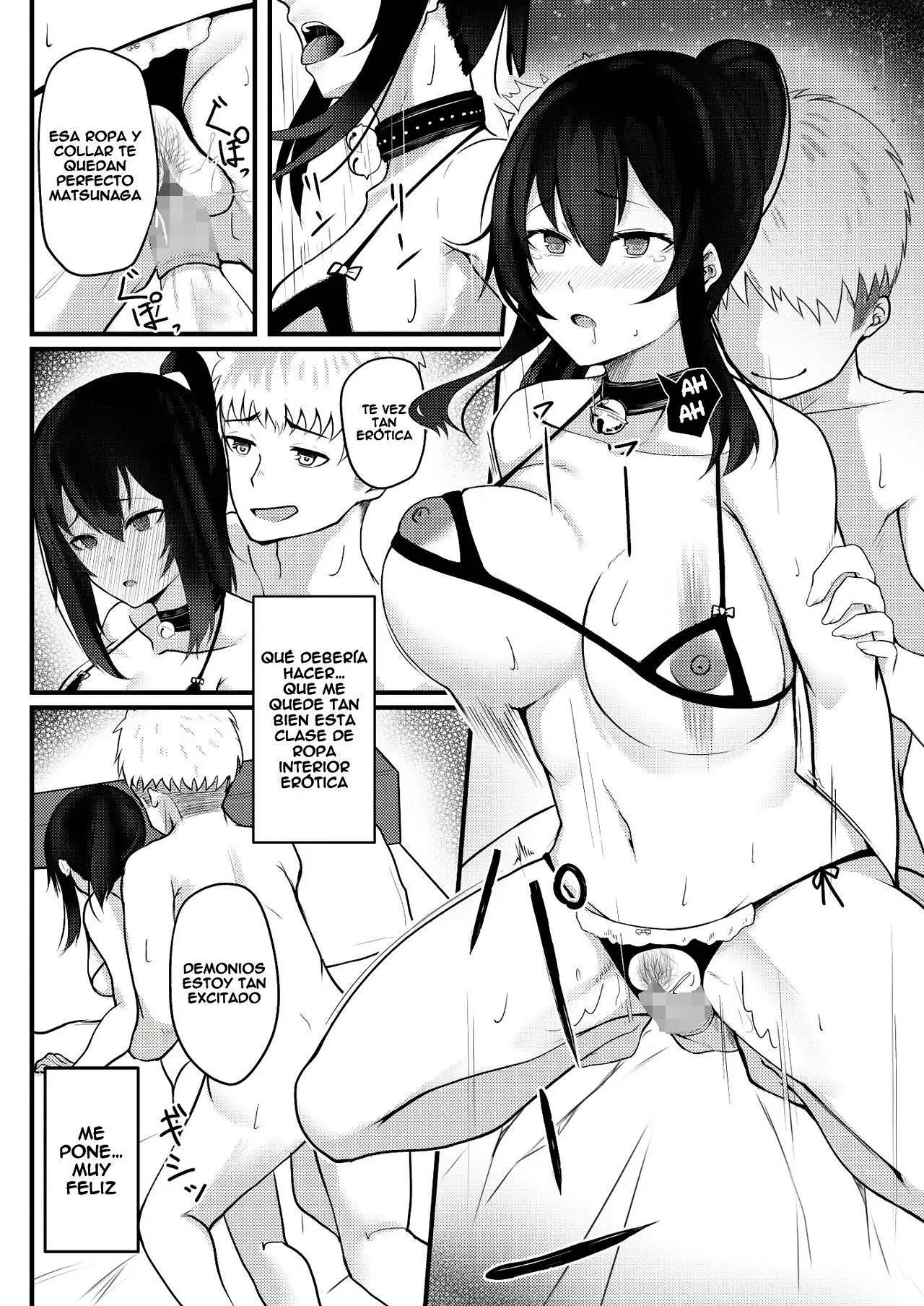 [Yokochichi Lingerie (Do-wa)] Yuujuufudan na Onnanoko ga Doukyuusei ni Netorareru Hanashi｜La Chica Indecisa es Infiel con su Compañero de Clase [Spanish] [Leisure] 画像番号 31