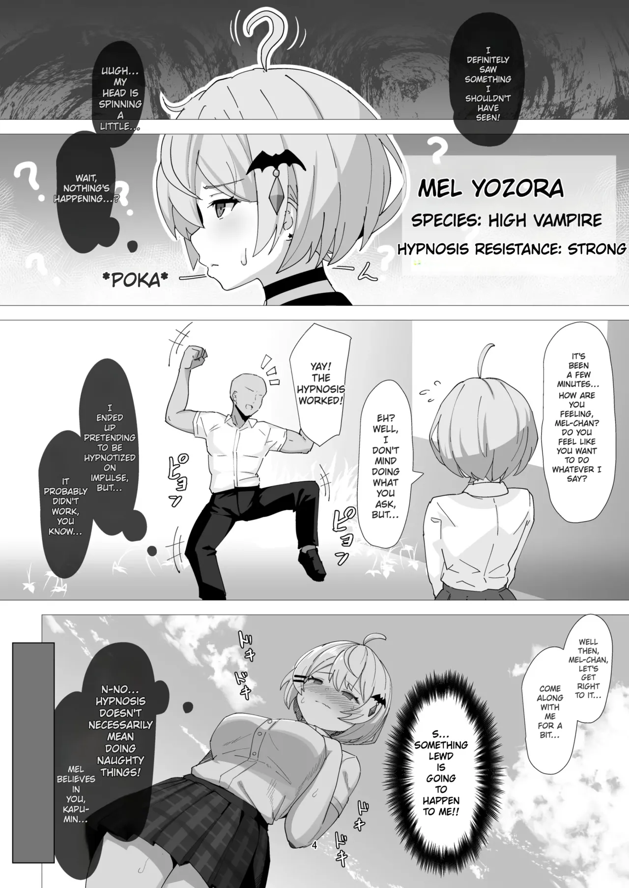 Genius Vampires Don't Fall for Hypnosis [English MTL] 画像番号 3