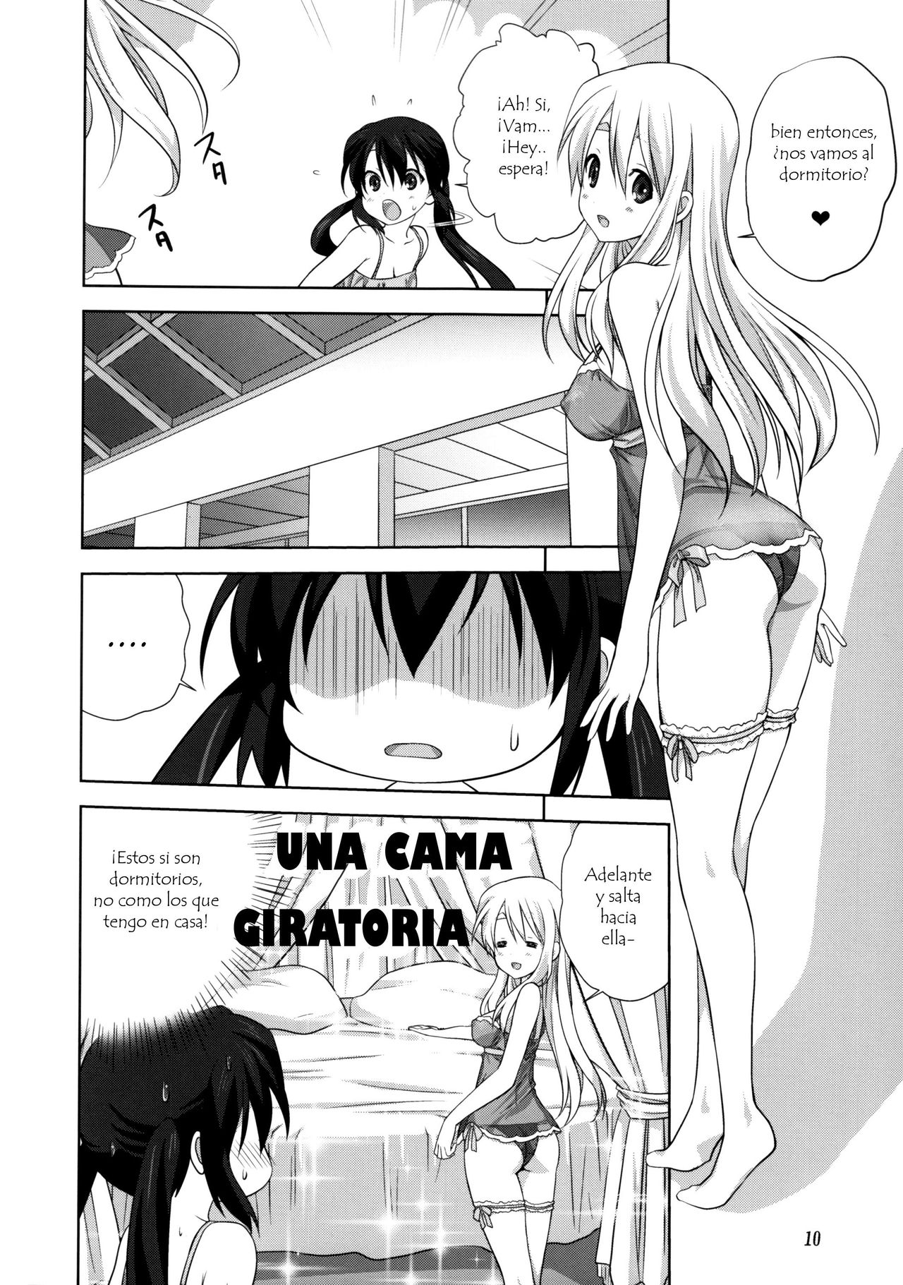 (C82) [Mitarashi Club (Mitarashi Kousei)] Mugi to Azu Kouhen (K-On!) [Spanish] [hoshi no fansub] image number 9