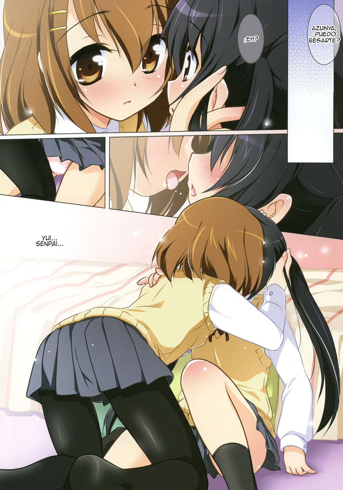 (COMIC1☆5) [Watsukiya (Watsuki Rumi)] COLORS! 10 (K-ON!) [Spanish] [hoshi no fansub] Bildnummer 2