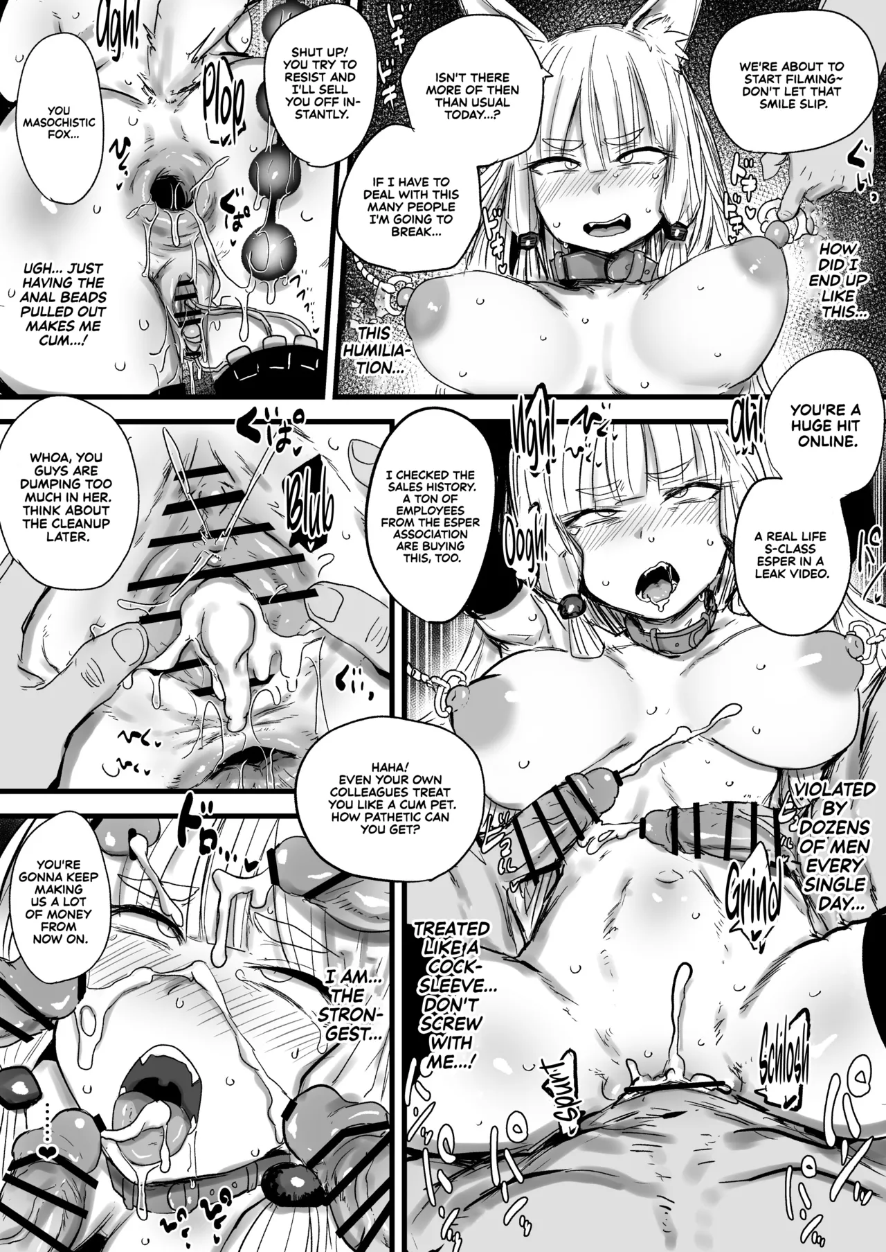 [Nijiiro Guin] Nouryokusha ga Haiboku Shite Teki Soshiki no Koushuu Benjo ni Sareru | Defeated Espers Turned into Public Toilets for the Enemy Organization [English] [Sonarin迫] изображение № 6