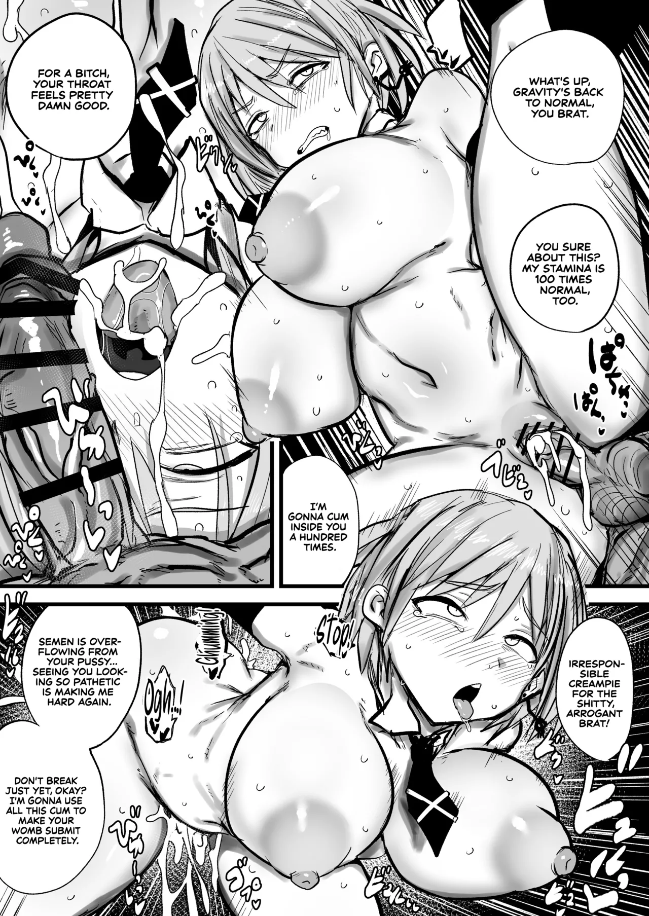 [Nijiiro Guin] Nouryokusha ga Haiboku Shite Teki Soshiki no Koushuu Benjo ni Sareru | Defeated Espers Turned into Public Toilets for the Enemy Organization [English] [Sonarin迫] изображение № 32