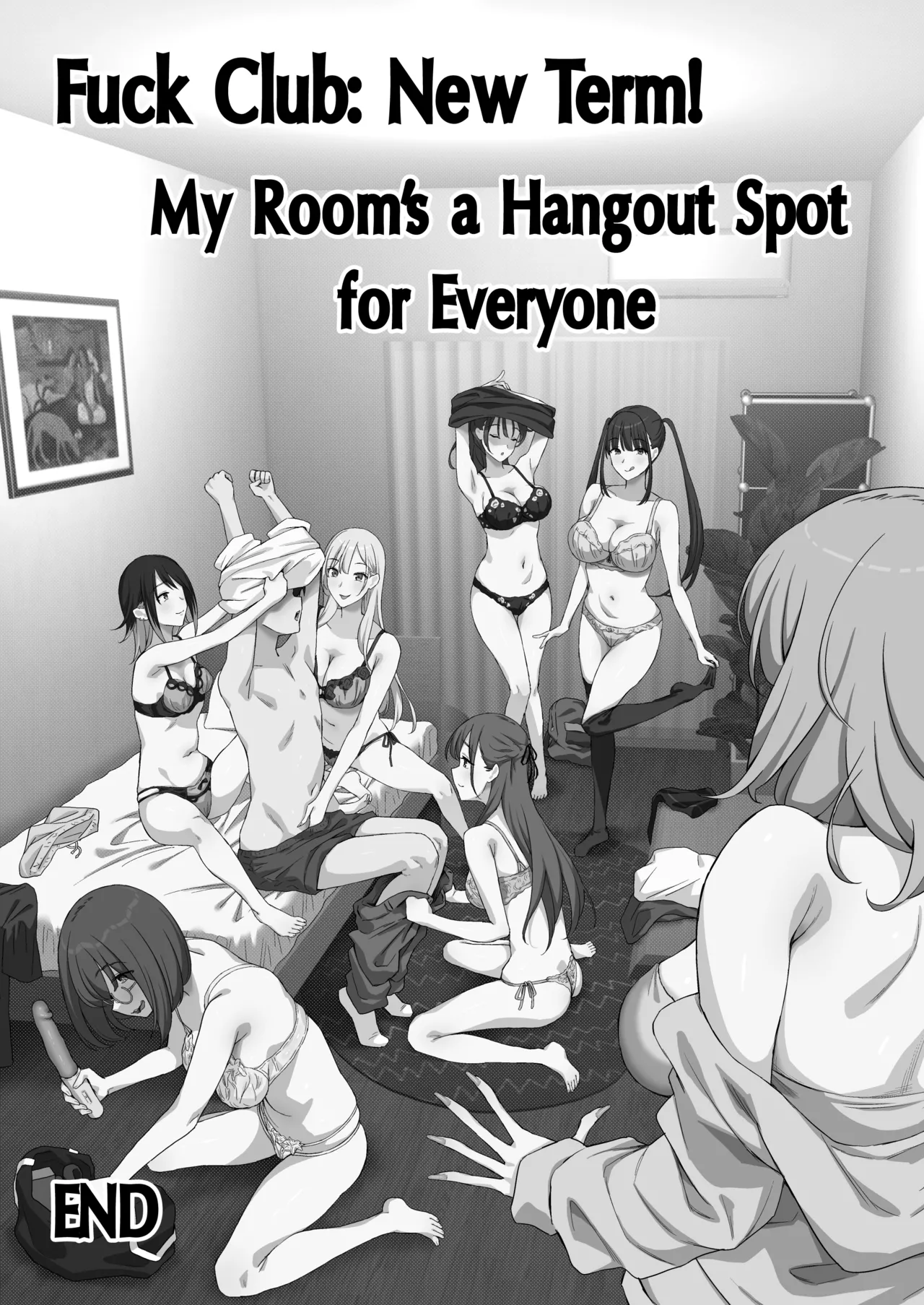 [PuruMetal] YariCir Shingakki ni Boku no Heya wa Minna no Tamariba (Omake Ver.) - Fuck Club: New Term! My Room's A Hangout Spot For Everyone (Bonus Version) [Digital] [English] [The People With No Name] Bildnummer 71