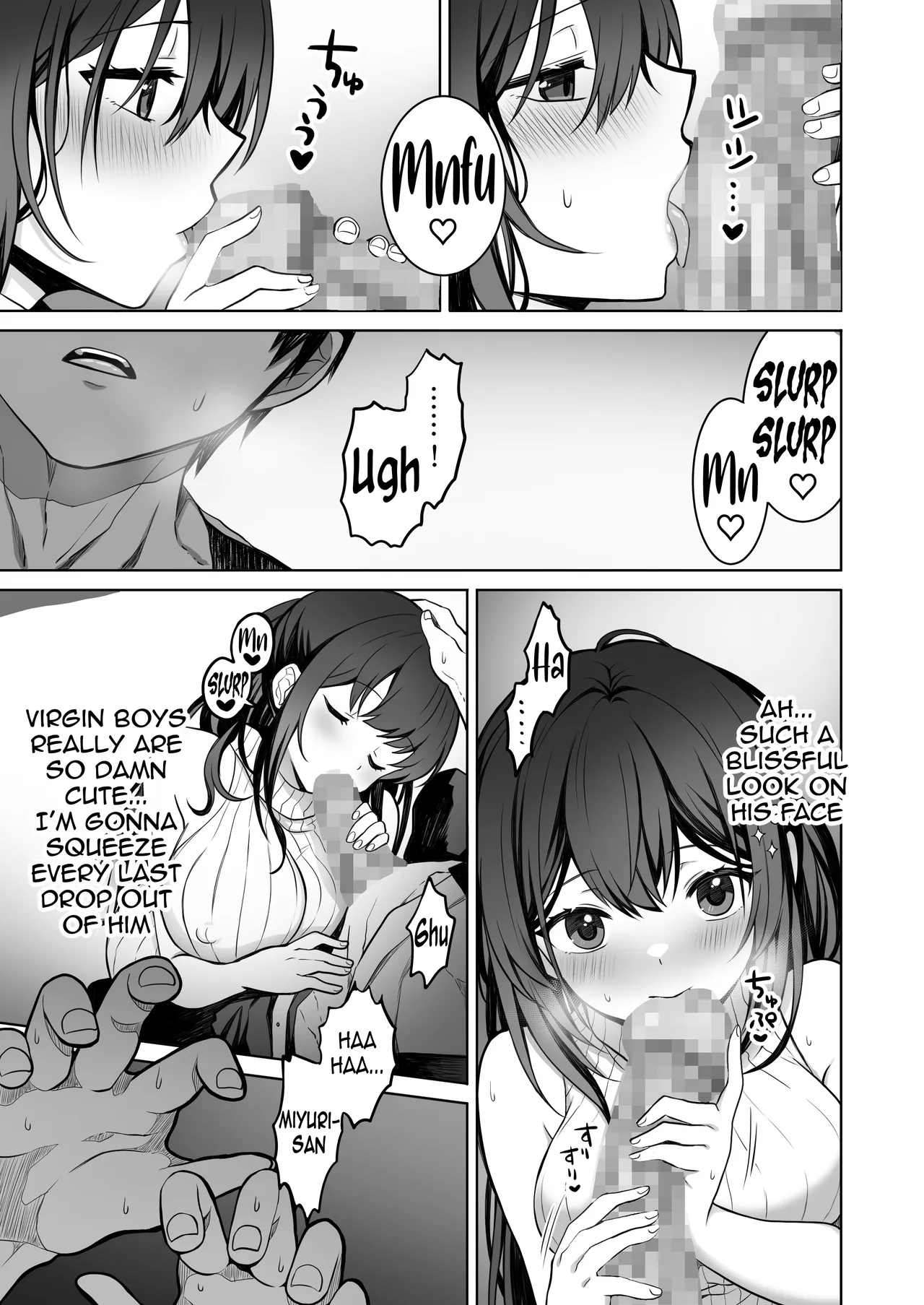 [Macaron Sugar] Doutei Daisuki Jogakusei-chan, Zetsurin Doutei ni Haiboku suru -One More!- | The Virgin-Killer Girl is Defeated by the Insatiable Virgin ―One More!― [English] [meganekun_tl] 图片编号 12