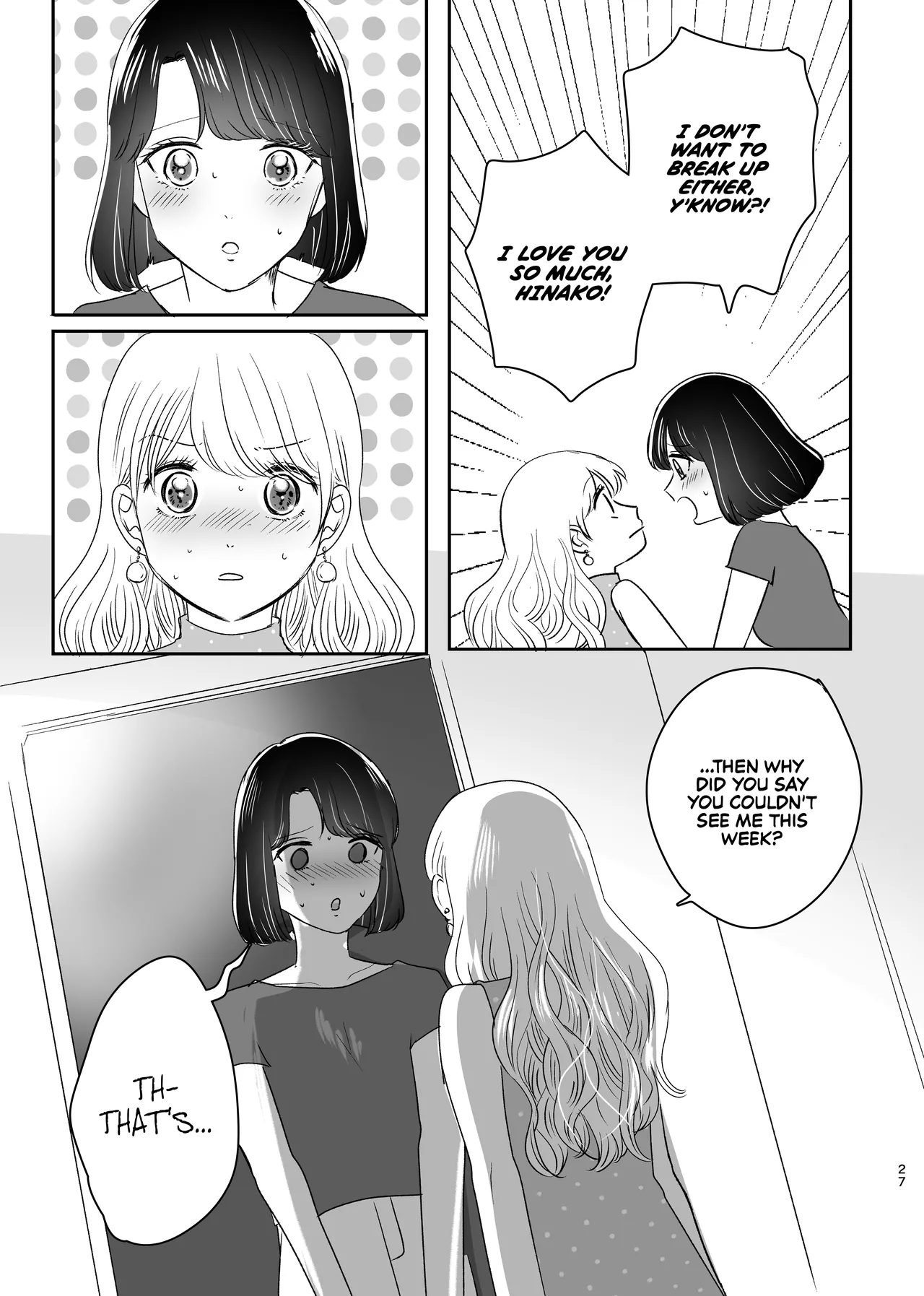 [Sasami Seseri (Sasami Rise)] Hajimete Yuri Ecchi | First Time Yuri Sex [English] [Rirare Translation] изображение № 26