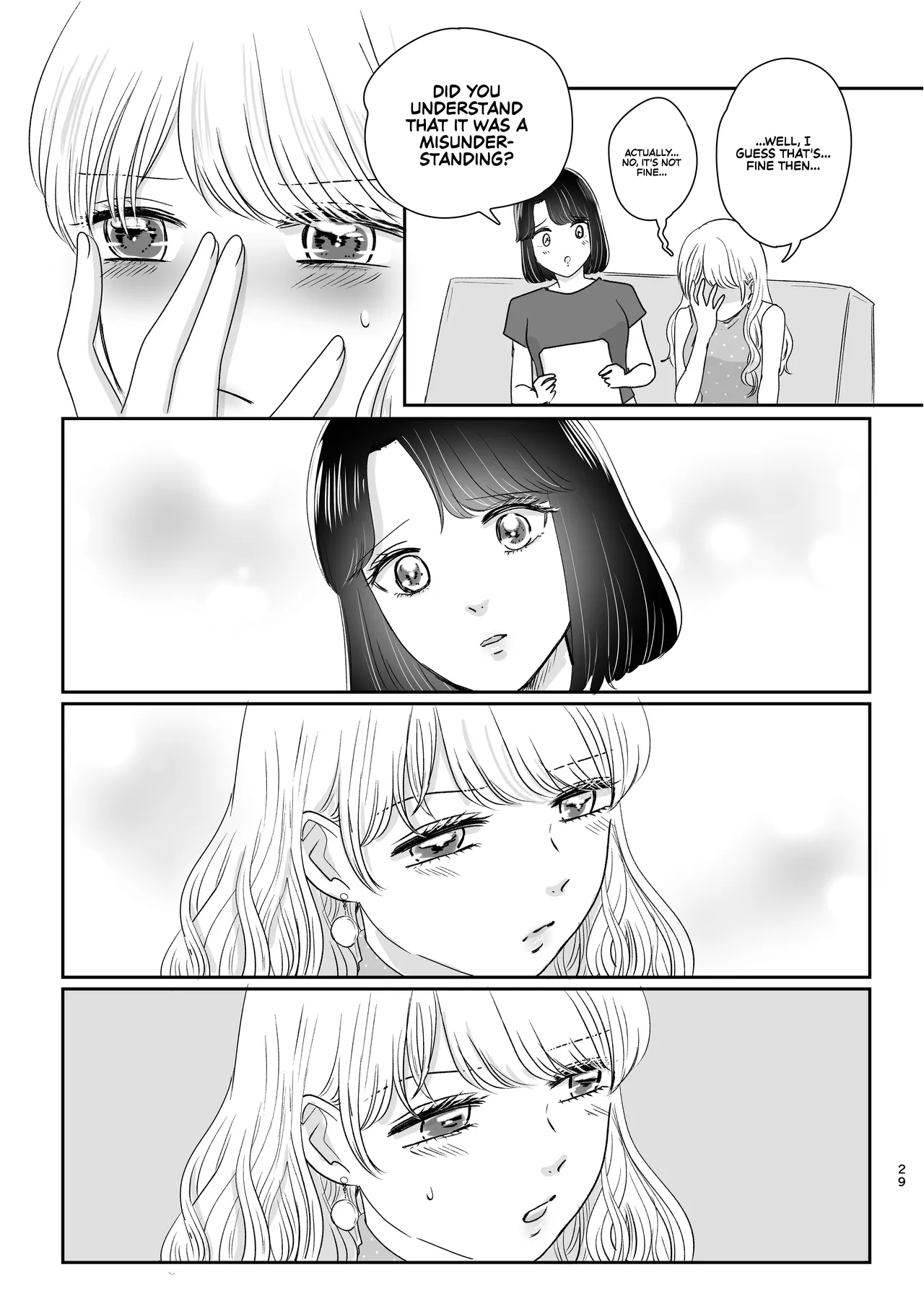 [Sasami Seseri (Sasami Rise)] Hajimete Yuri Ecchi | First Time Yuri Sex [English] [Rirare Translation] изображение № 28