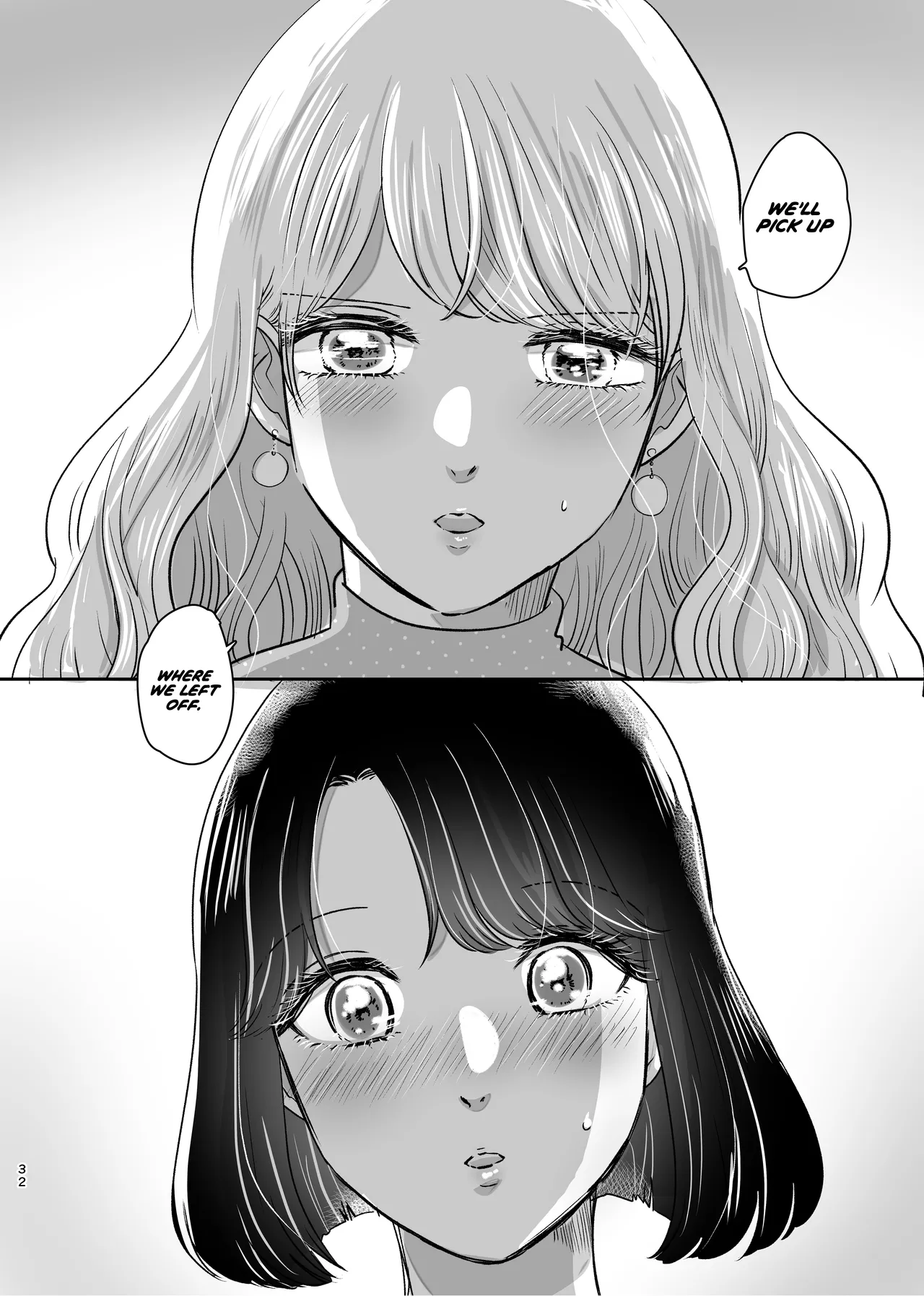 [Sasami Seseri (Sasami Rise)] Hajimete Yuri Ecchi | First Time Yuri Sex [English] [Rirare Translation] изображение № 31