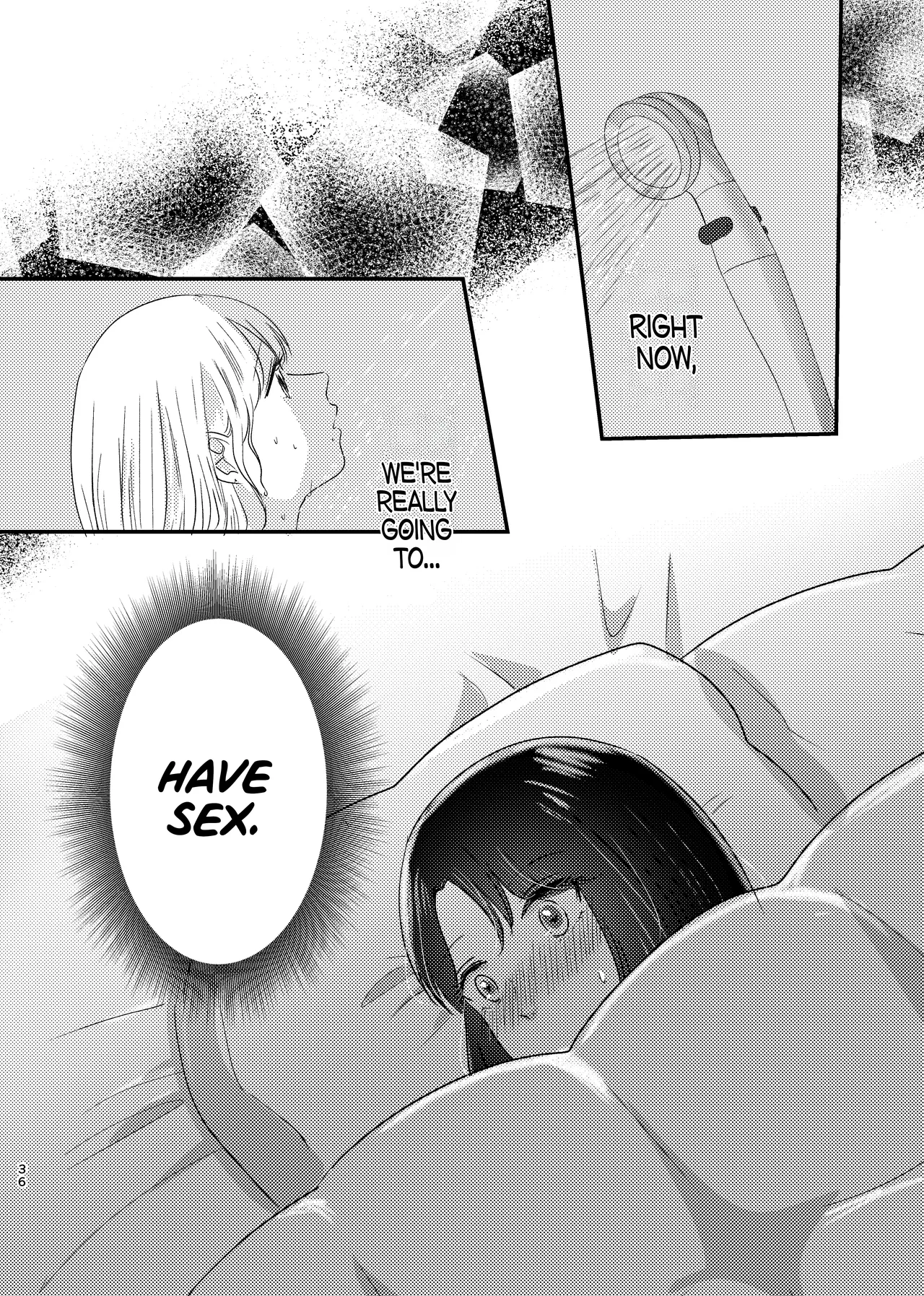 [Sasami Seseri (Sasami Rise)] Hajimete Yuri Ecchi | First Time Yuri Sex [English] [Rirare Translation] изображение № 35