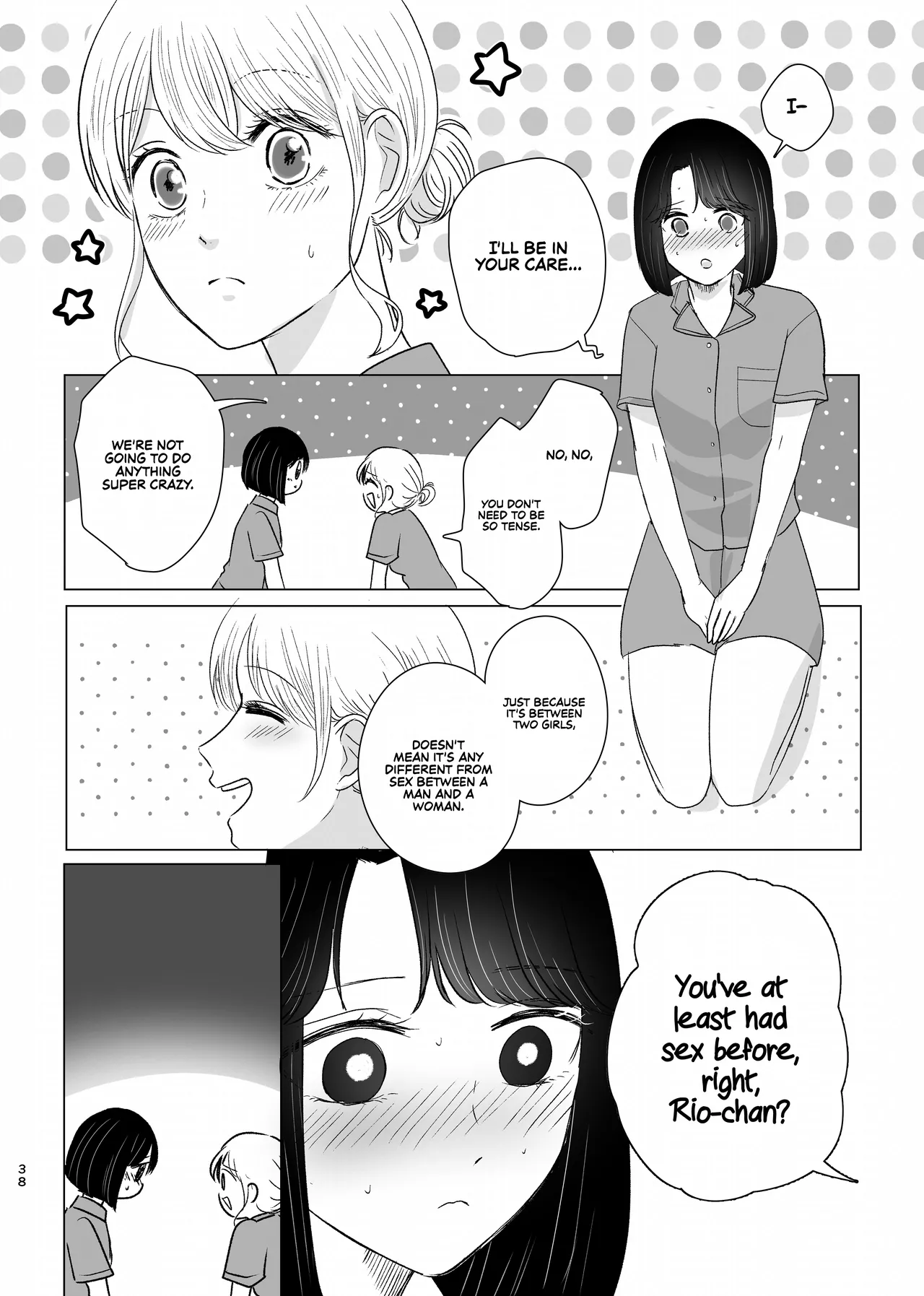 [Sasami Seseri (Sasami Rise)] Hajimete Yuri Ecchi | First Time Yuri Sex [English] [Rirare Translation] изображение № 37