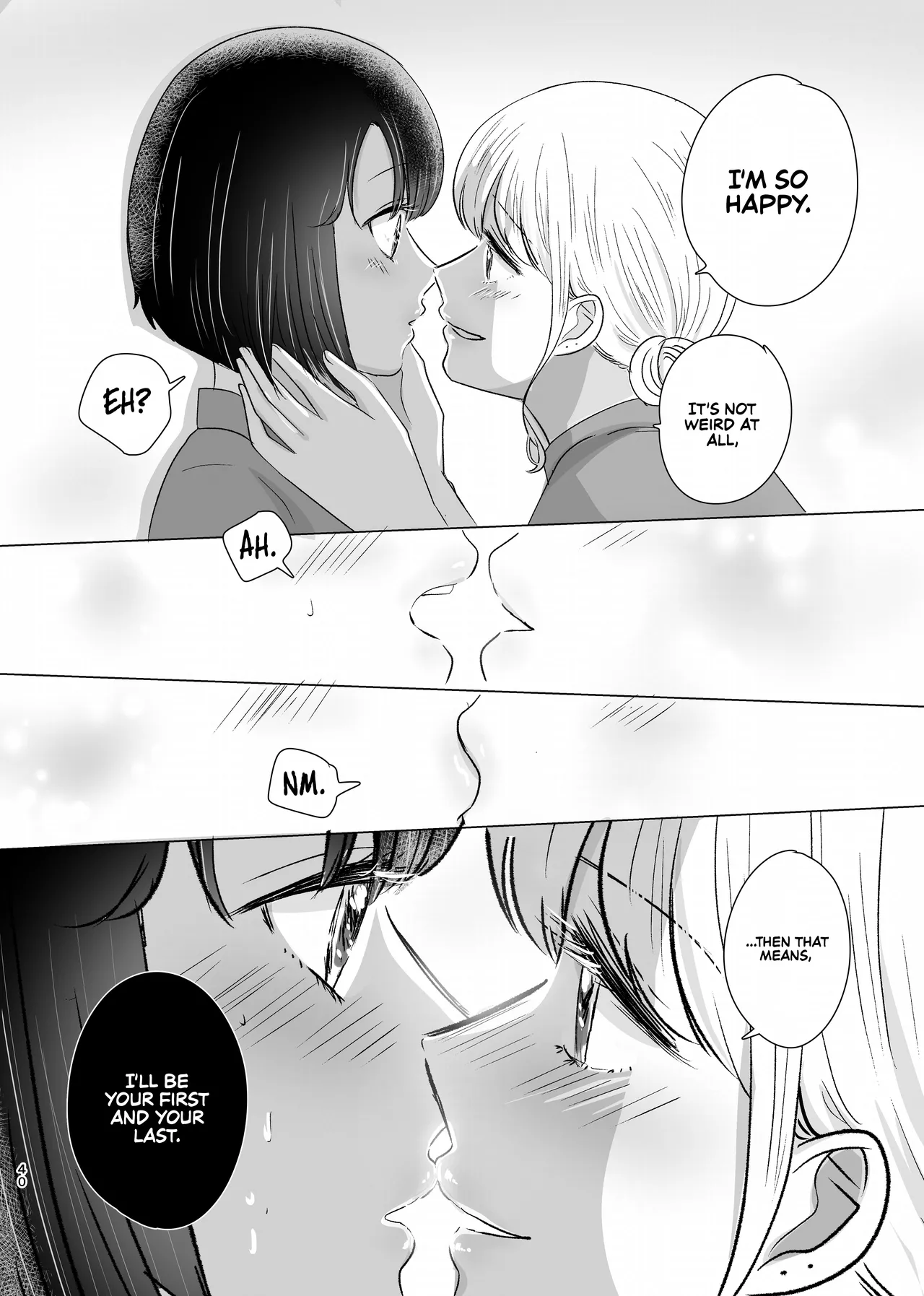 [Sasami Seseri (Sasami Rise)] Hajimete Yuri Ecchi | First Time Yuri Sex [English] [Rirare Translation] изображение № 39