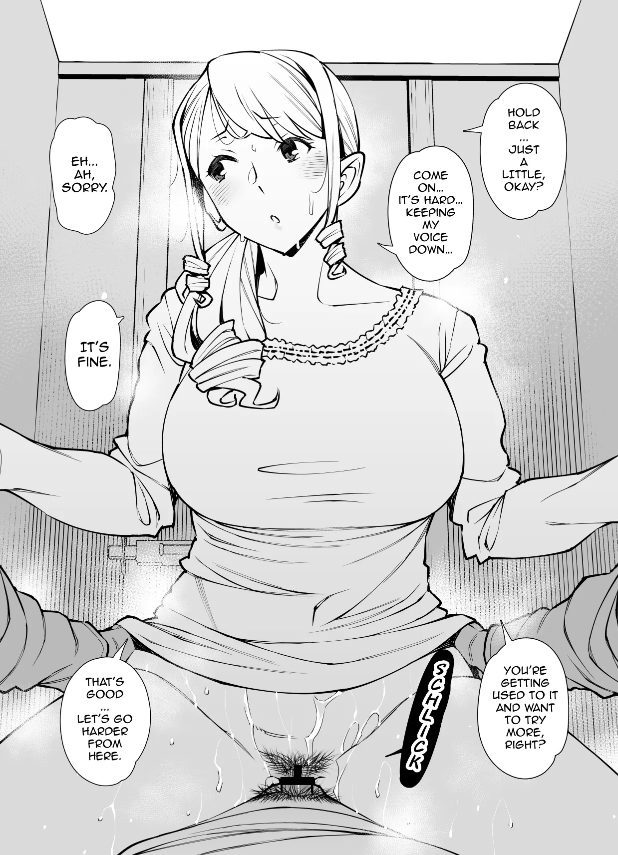 [Ryuuta] Yamazaki Makie (3● years old), Teaching How to Use a Condom [English][Ebs Shit Scans][Digital] image number 14