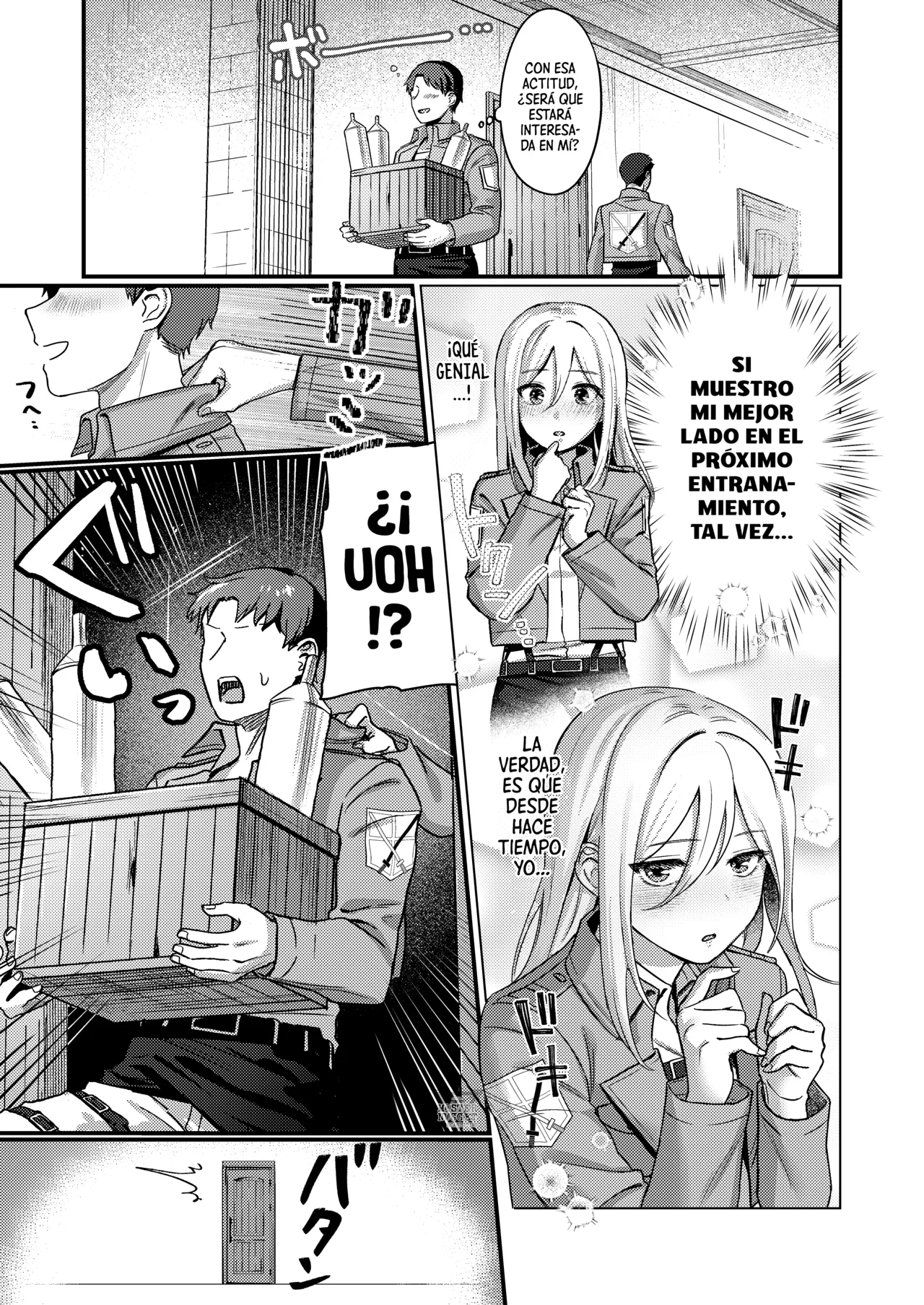 [Natsu no Seikatsu (Piiyoshi, LEXI)] Ymir Suki da Kekkon shite Kure | Me Gustas, Ymir. Cásate conmigo. (Shingeki no Kyojin) [Digital] [Spanish] [Mister Nugget] image number 5