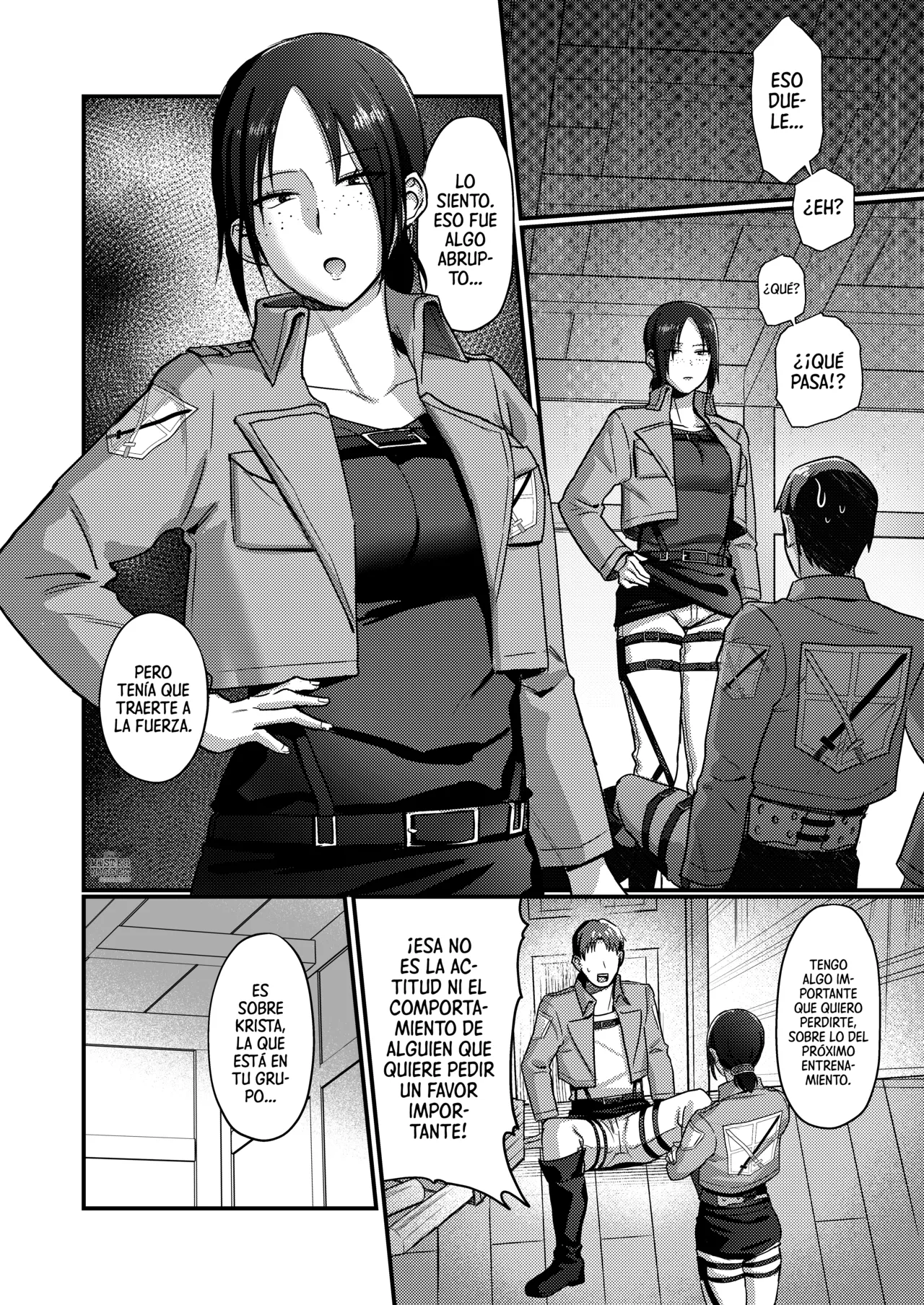 [Natsu no Seikatsu (Piiyoshi, LEXI)] Ymir Suki da Kekkon shite Kure | Me Gustas, Ymir. Cásate conmigo. (Shingeki no Kyojin) [Digital] [Spanish] [Mister Nugget] image number 6