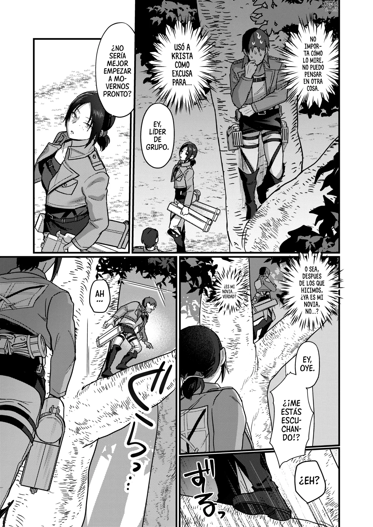 [Natsu no Seikatsu (Piiyoshi, LEXI)] Ymir Suki da Kekkon shite Kure | Me Gustas, Ymir. Cásate conmigo. (Shingeki no Kyojin) [Digital] [Spanish] [Mister Nugget] image number 25