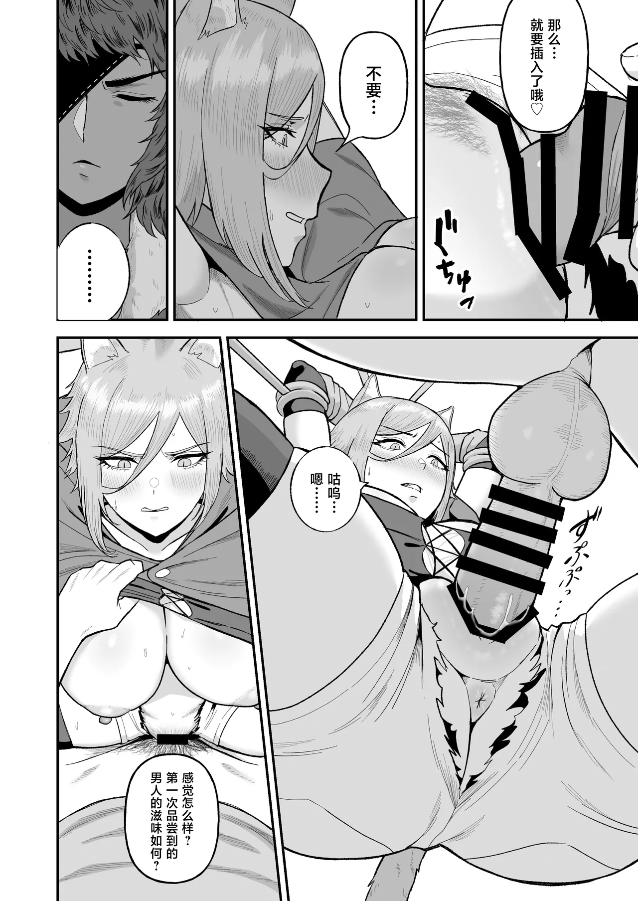 [Ore no Sasakure (Gamogamo)] Sex Tame 2 -Neko Kemonohito - [Chinese] [Digital] 图片编号 11