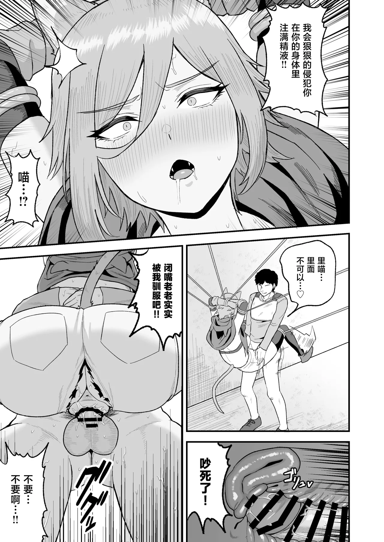 [Ore no Sasakure (Gamogamo)] Sex Tame 2 -Neko Kemonohito - [Chinese] [Digital] 图片编号 16