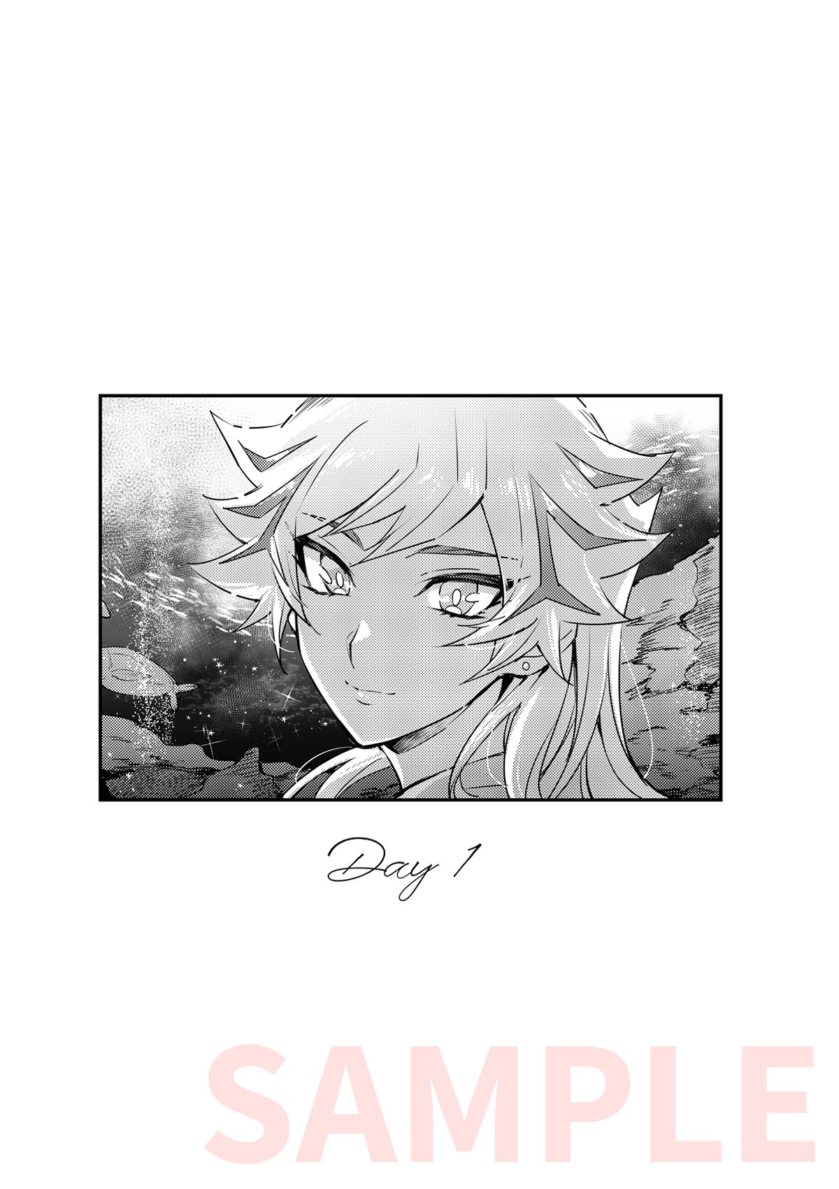 (Mirai o Terasu Three Bullet 3) [Yugure Calpas (Gure)] Three Days (Yu-Gi-Oh! VRAINS) [Sample] 3eme image