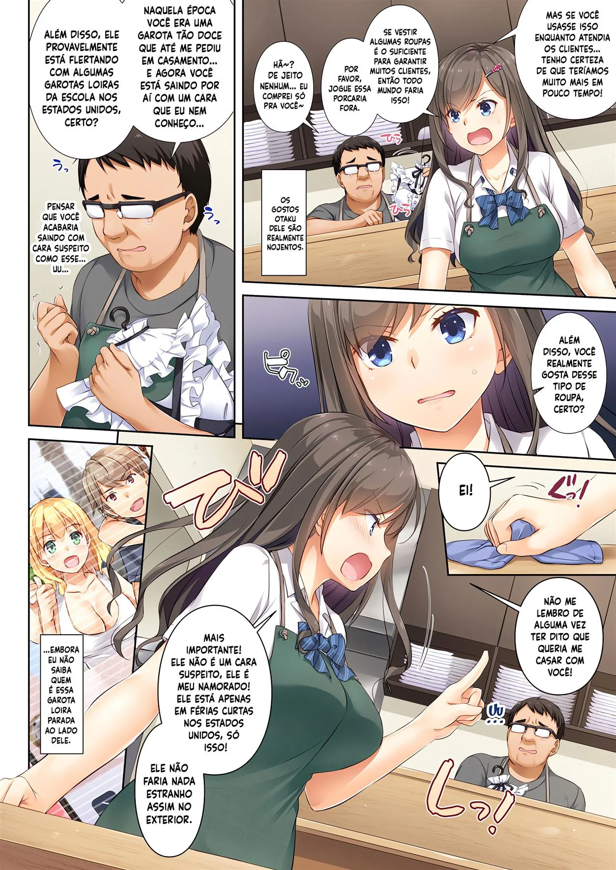 [Digital Lover (Nakajima Yuka)] DLO-04 Kare to Watashi no Kowareta Kizuna [Portuguese-BR] [Digital] image number 7