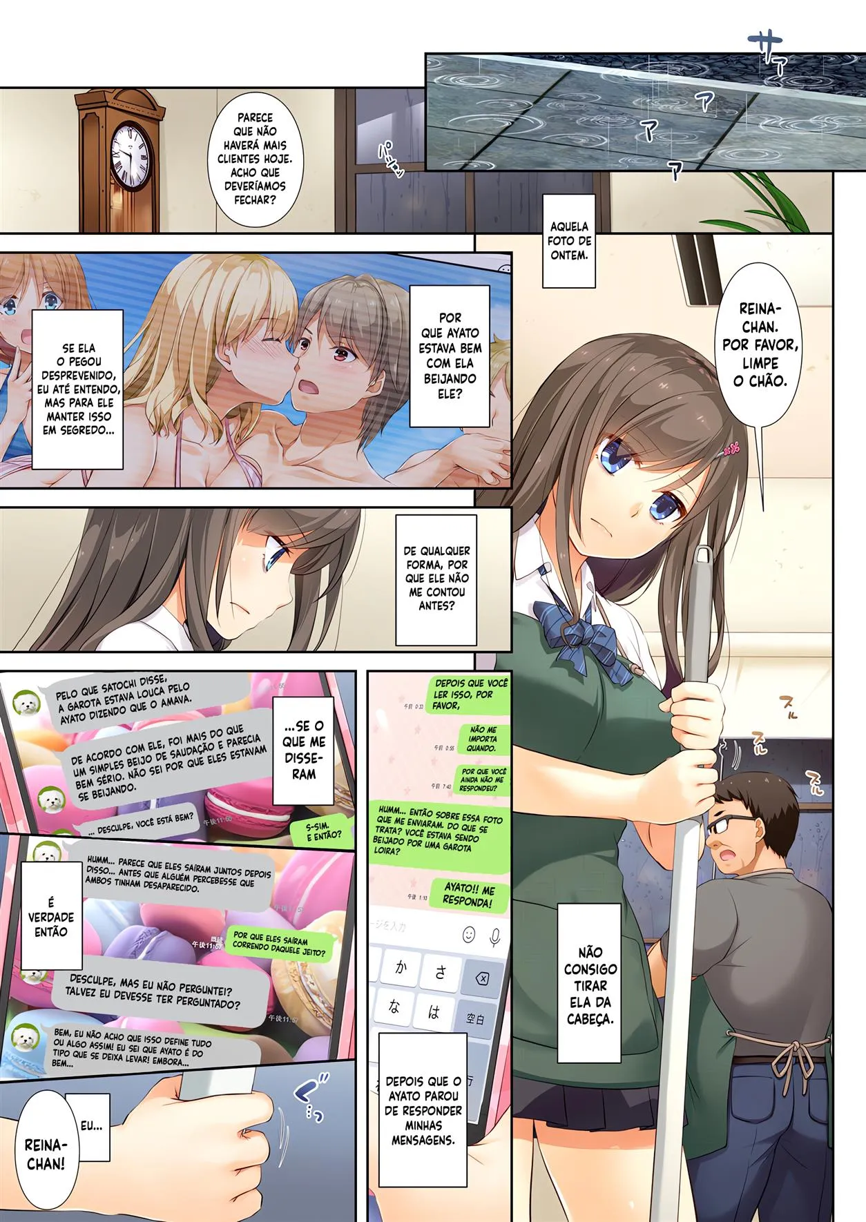 [Digital Lover (Nakajima Yuka)] DLO-04 Kare to Watashi no Kowareta Kizuna [Portuguese-BR] [Digital] image number 12