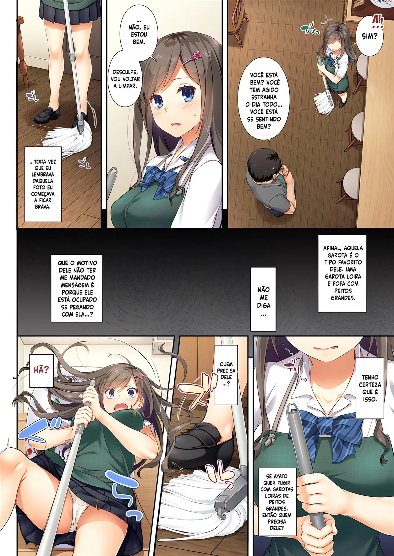 [Digital Lover (Nakajima Yuka)] DLO-04 Kare to Watashi no Kowareta Kizuna [Portuguese-BR] [Digital] image number 13