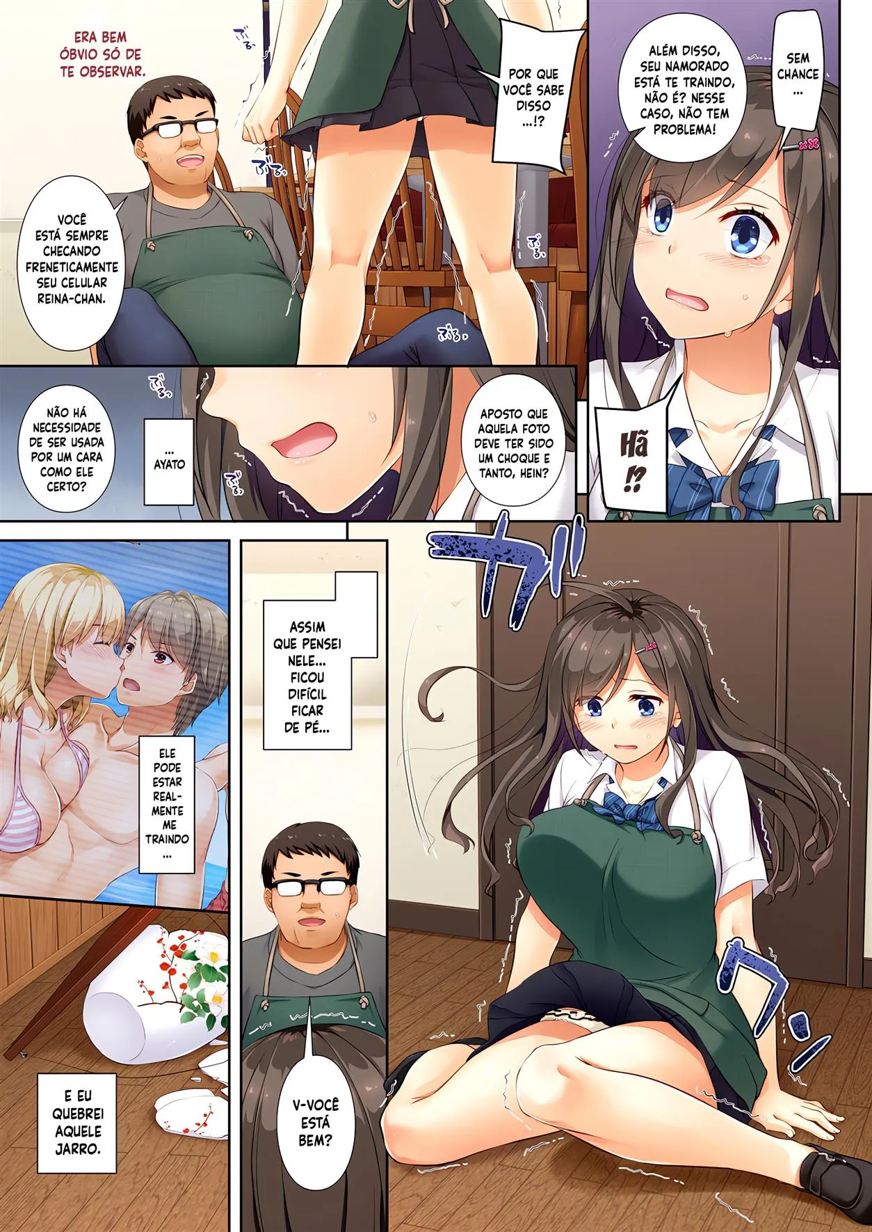 [Digital Lover (Nakajima Yuka)] DLO-04 Kare to Watashi no Kowareta Kizuna [Portuguese-BR] [Digital] image number 18