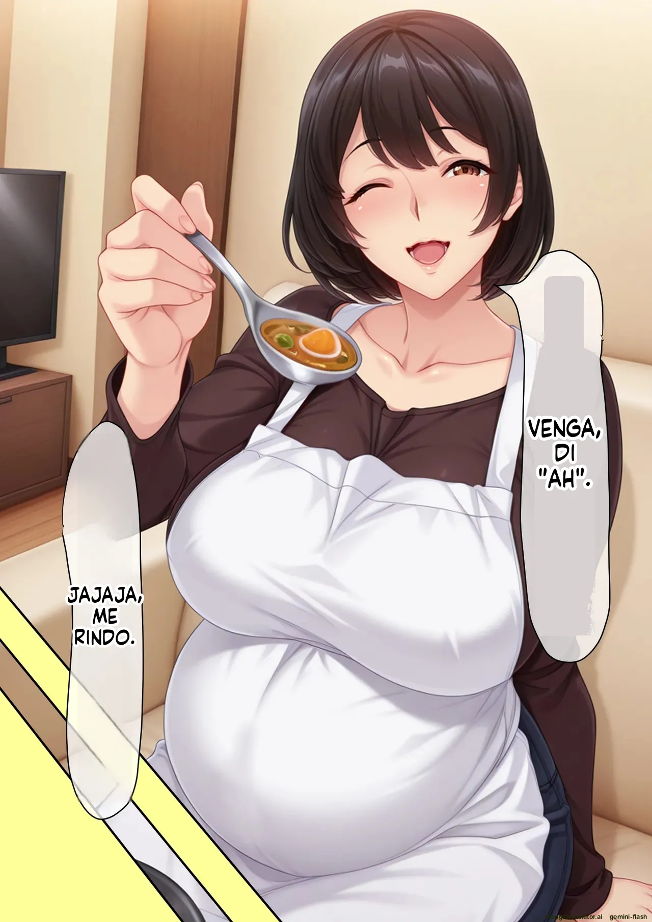 Gyaru Tuma ga Onw Syuukan Hurin Ryokou Siteiru aida 3 (Spanish) MTL [AI Generated] 이미지 번호 23