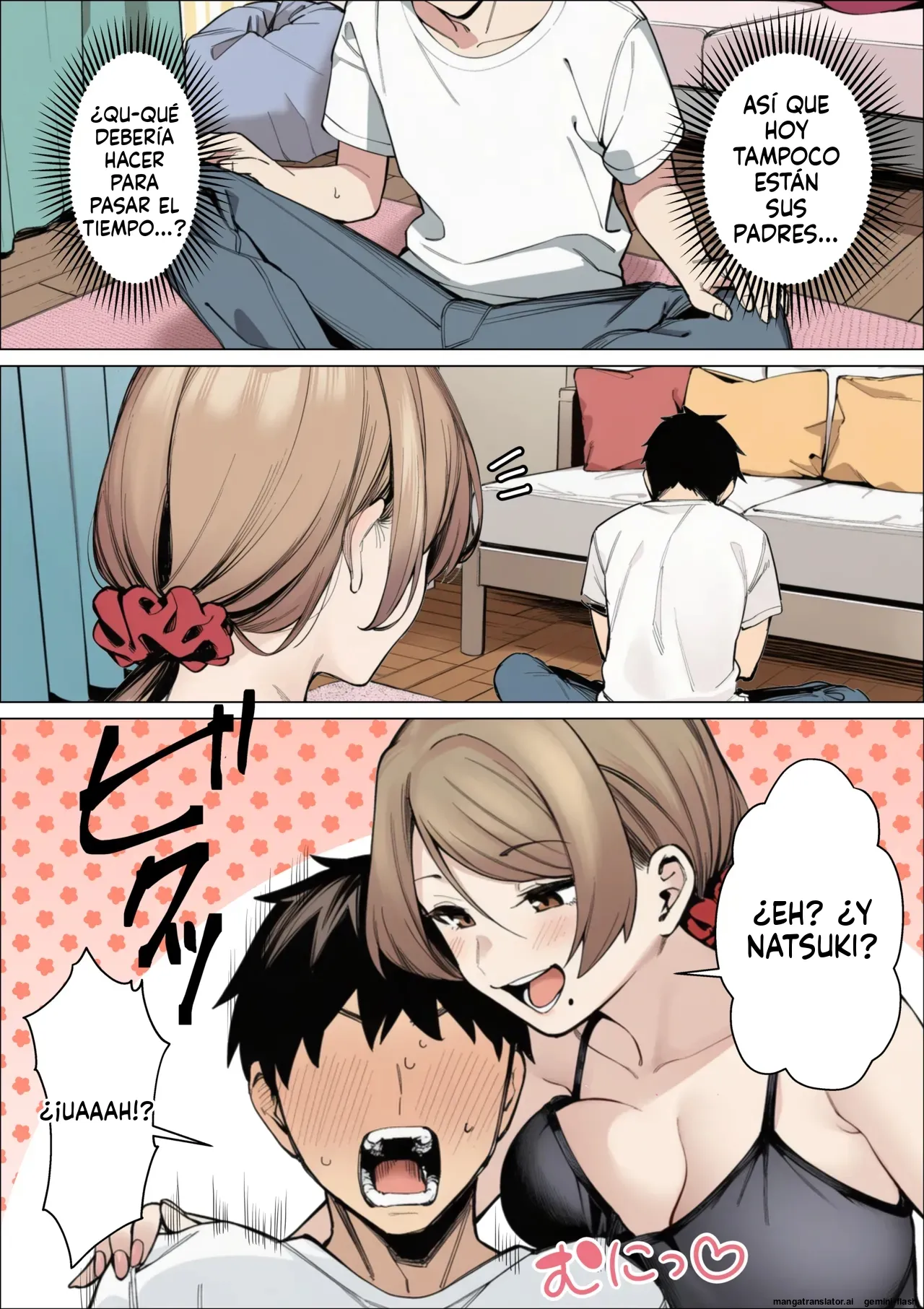 Bare chautte! Kanojo ga irumae de Shin mama onee-san ni kuwareru hanashi (Spanish) MTL [AI Generated] 이미지 번호 11