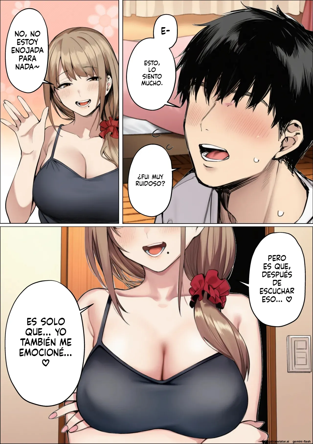 Bare chautte! Kanojo ga irumae de Shin mama onee-san ni kuwareru hanashi (Spanish) MTL [AI Generated] 이미지 번호 14