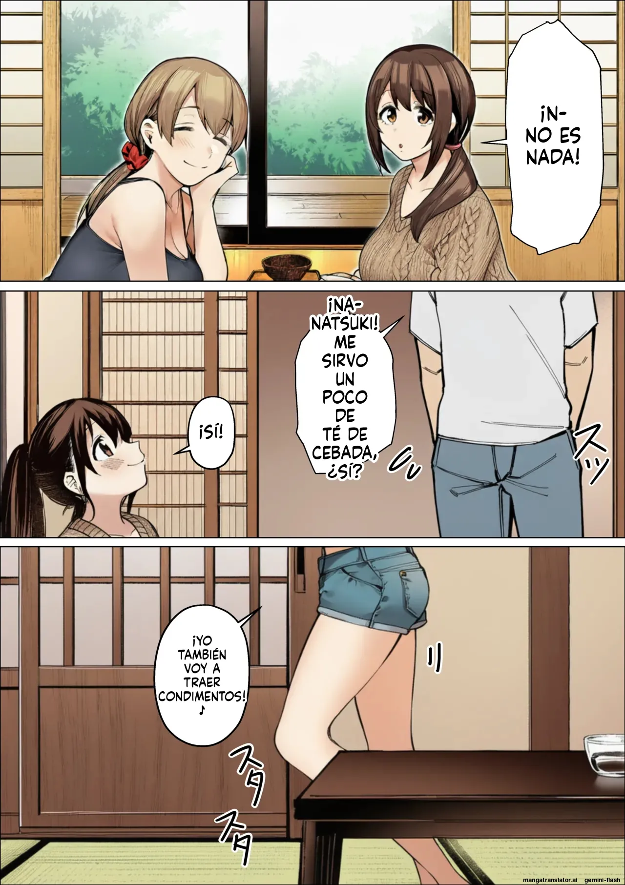 Bare chautte! Kanojo ga irumae de Shin mama onee-san ni kuwareru hanashi (Spanish) MTL [AI Generated] 이미지 번호 29