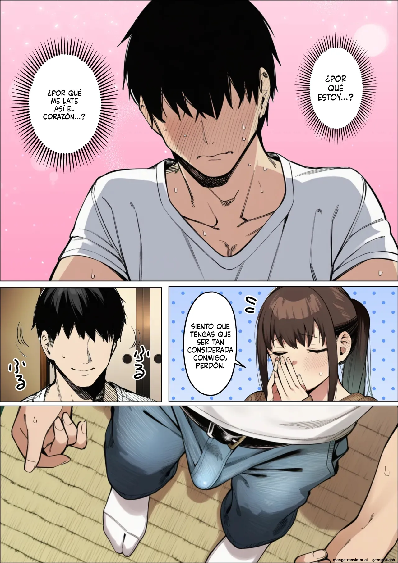 Bare chautte! Kanojo ga irumae de Shin mama onee-san ni kuwareru hanashi (Spanish) MTL [AI Generated] 이미지 번호 38