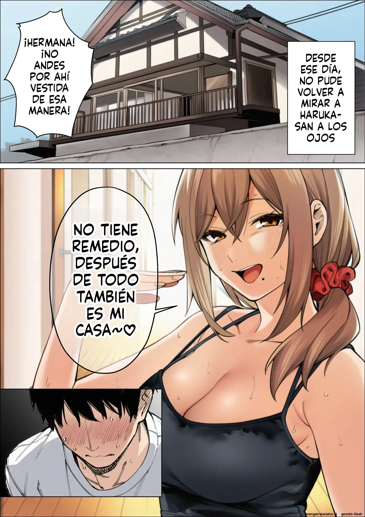 Bare chautte! Kanojo ga irumae de Shin mama onee-san ni kuwareru hanashi (Spanish) MTL [AI Generated] 이미지 번호 39