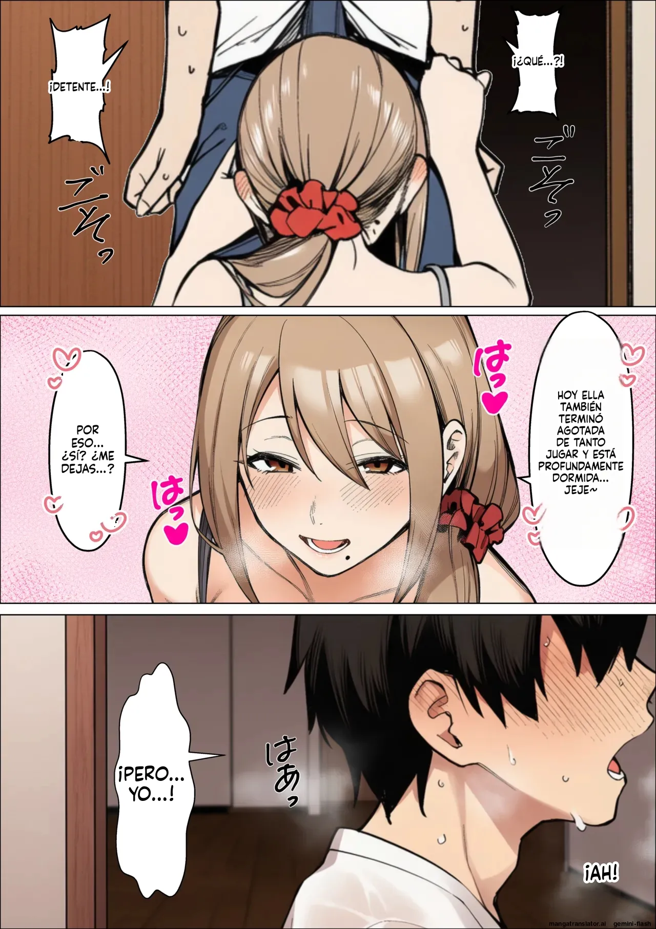 Bare chautte! Kanojo ga irumae de Shin mama onee-san ni kuwareru hanashi (Spanish) MTL [AI Generated] 이미지 번호 46