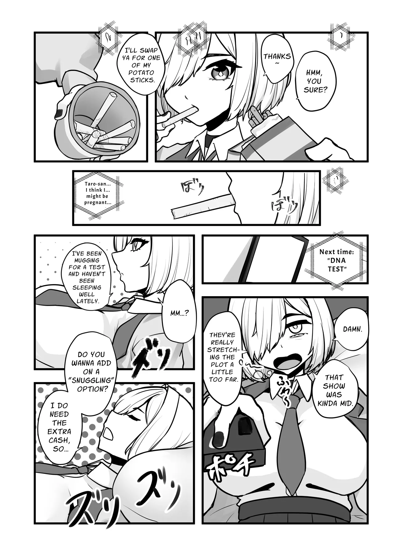 [Nietzsche (Sukechi)] Aiso no Warui Haken Rifure Joshi ga Jitsu wa Nagachichi JK deshita | The Unsocialable Girl working at the Outcall Reflexology Salon is actually a JK with Huge Breasts [English] [ApricotJam] Bildnummer 7