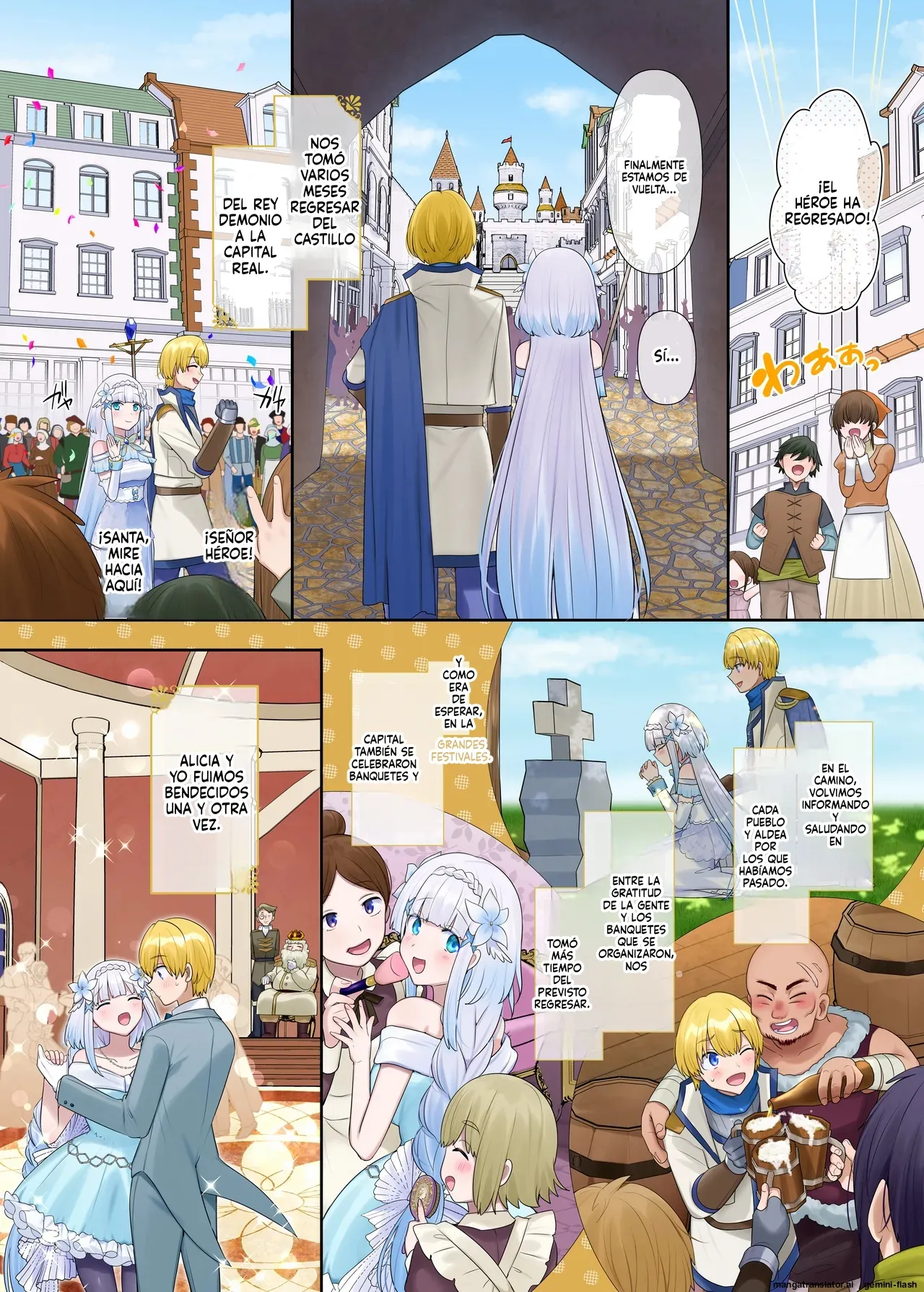 Maou no Sakuryaku ~Juurin Sareshi Seijo to Yuusha no Tamashii (Spanish) MTL изображение № 5